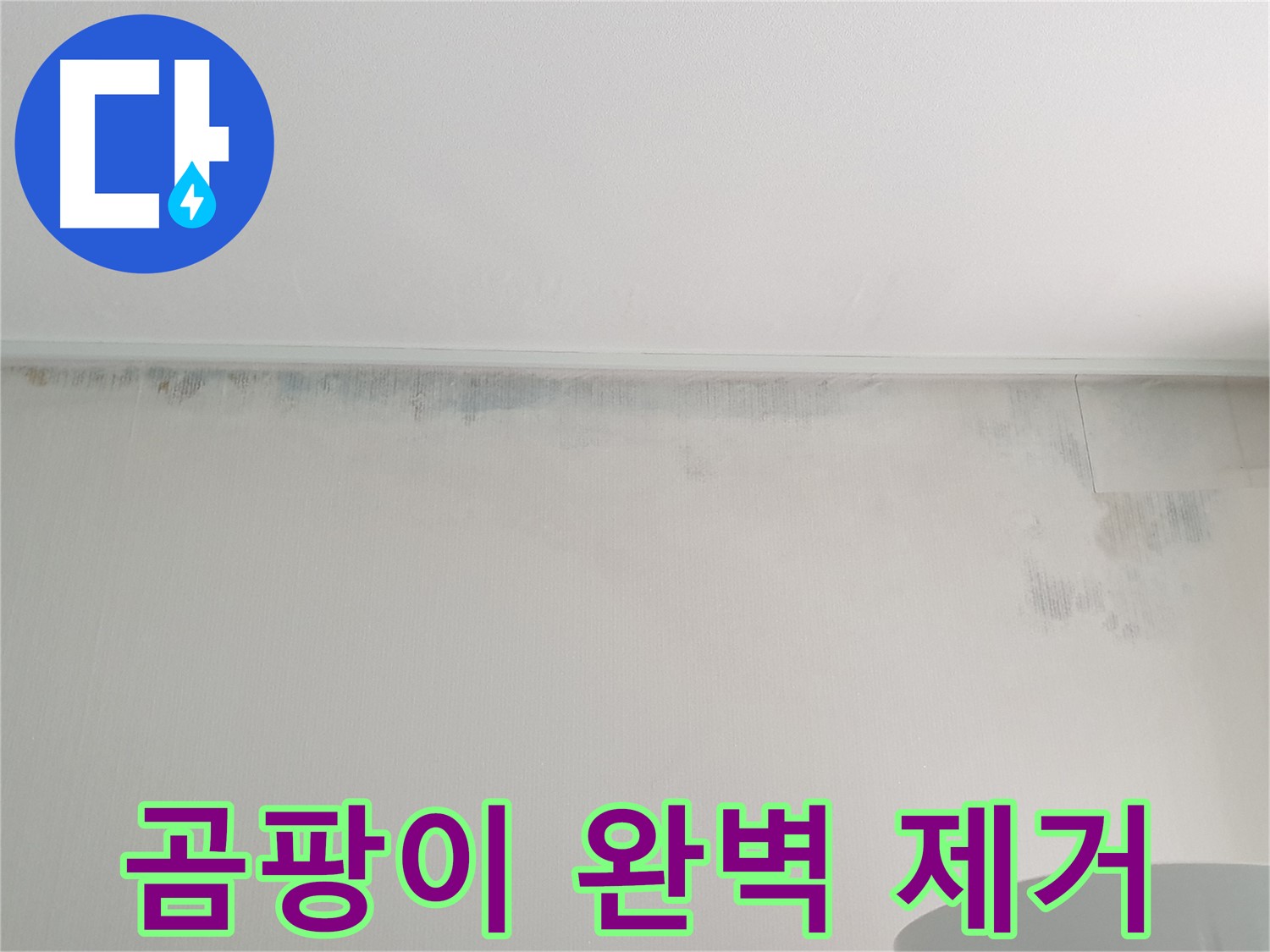 중계동 청구3차 아파트 천장 누수 - 곰팡이 완벽 제거 및 방지
