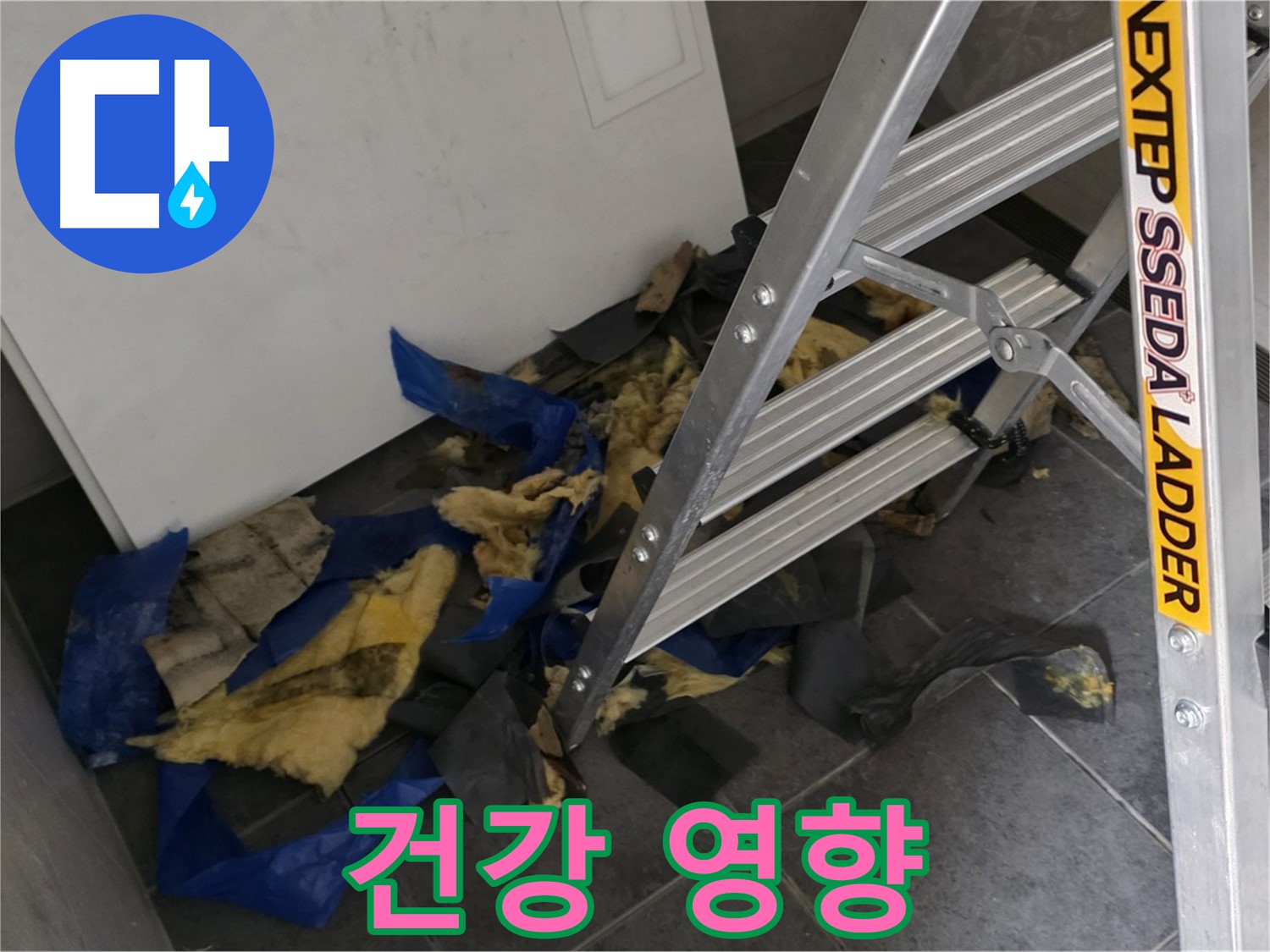 중계동 라이프청구신동아 아파트 누수 - 곰팡이 단열재가 건강에 미치는 영향