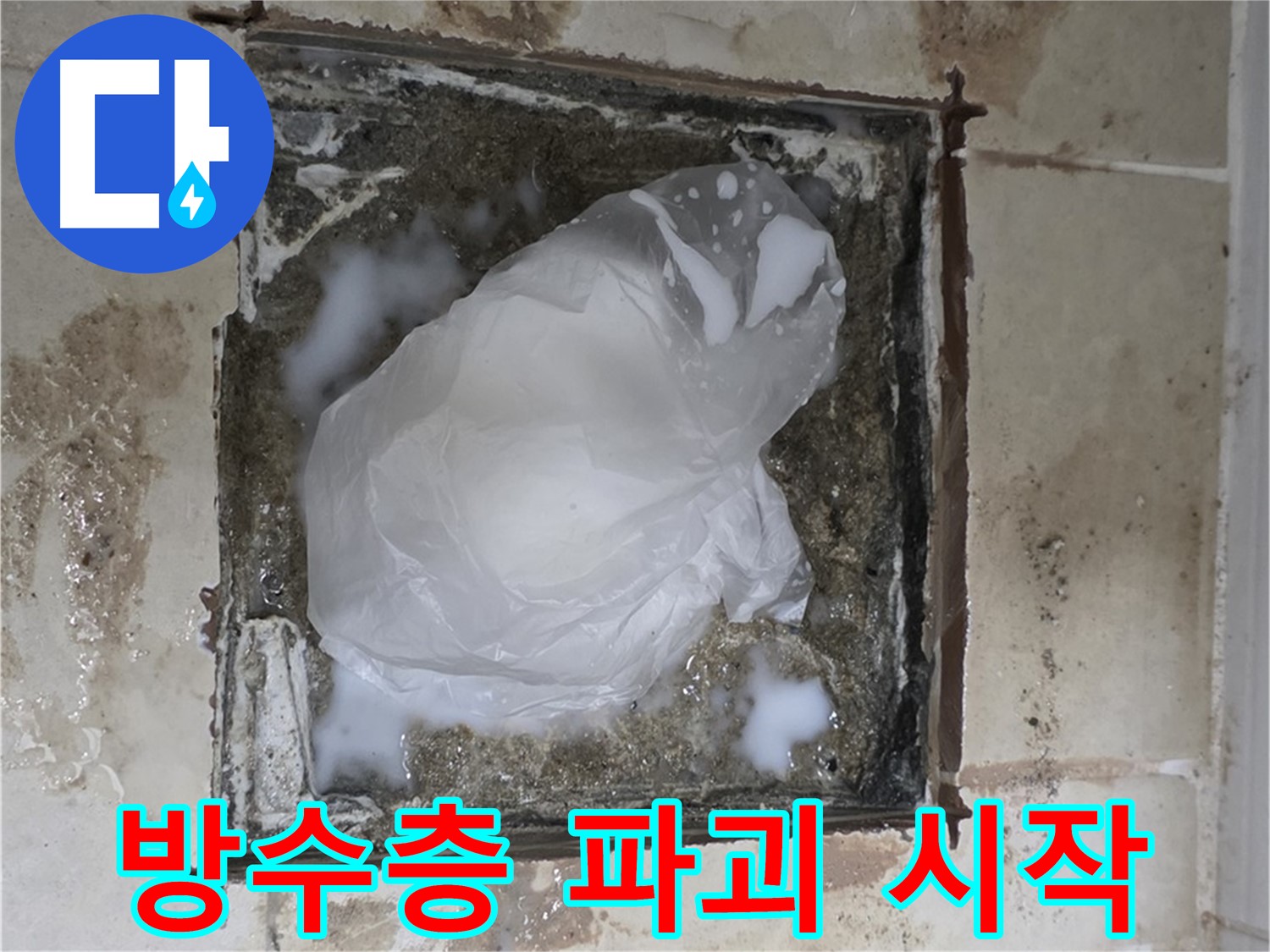 고양시 덕양구 욕실 바닥 누수 - 배수구 주변, 방수층 파괴의 시작점