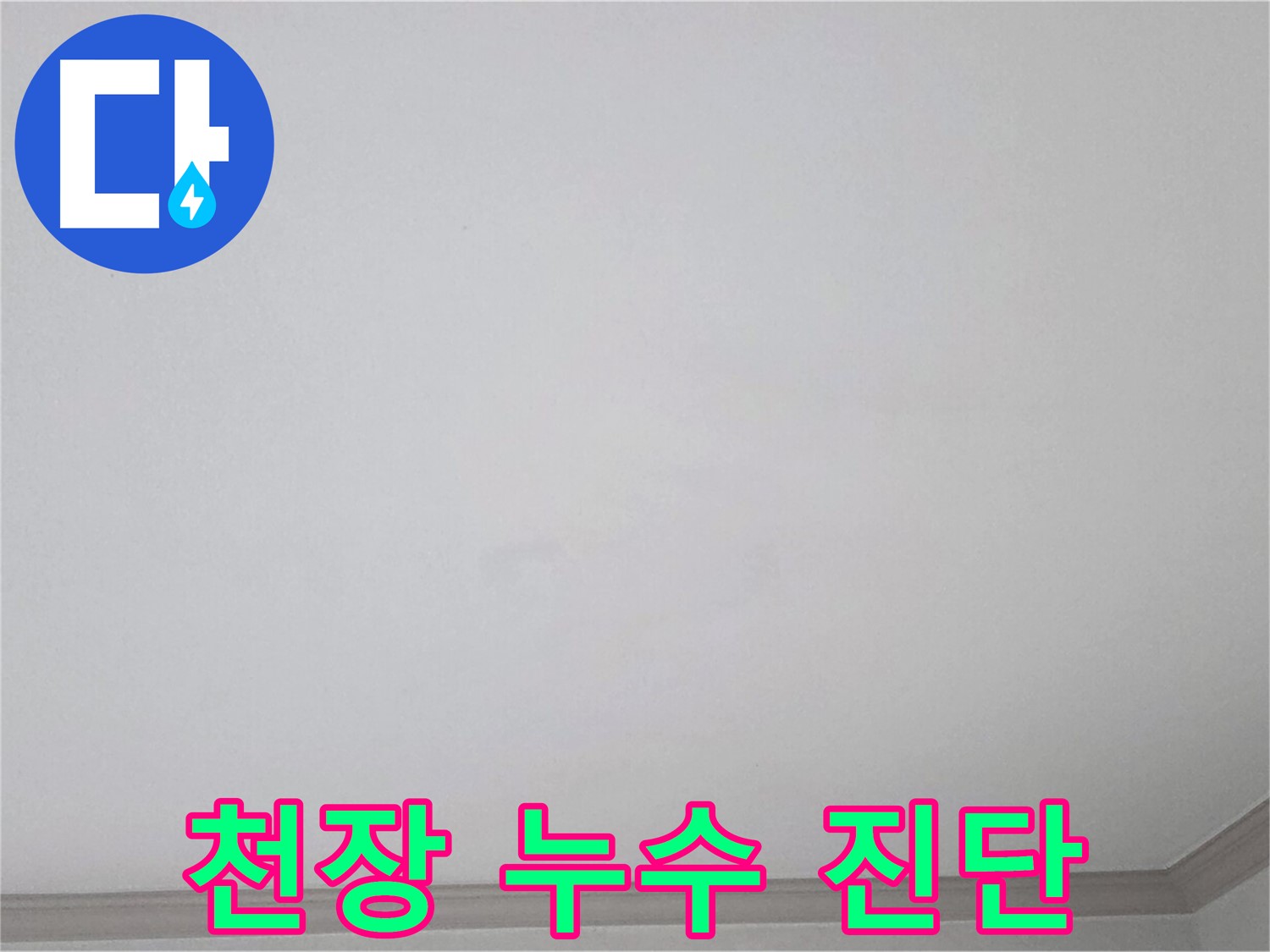 인천 논현동 논현주공1단지 아파트 천장 누수 - 첨단 장비를 활용한 과학적인 원인 분석