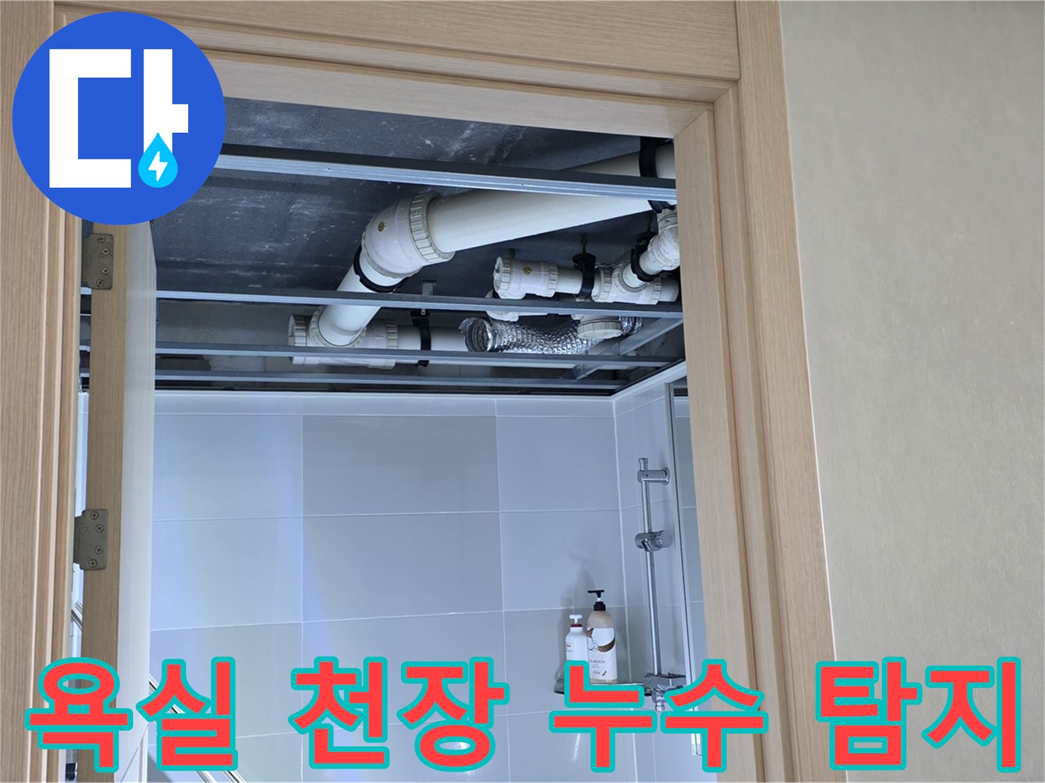 양주 옥정 율정마을 아파트 욕실 천장 누수 - 정확한 누수 원인 탐지와 신속한 해결
