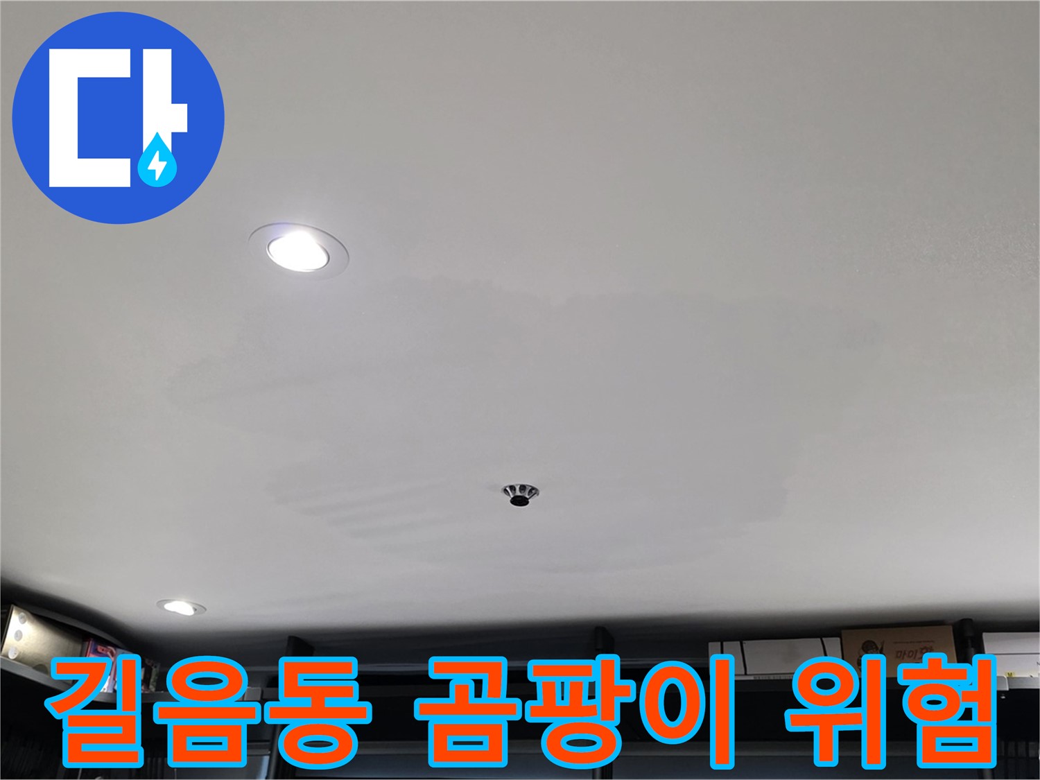곰팡이 핀 천장 방치 - 호흡기 질환 및 알레르기 유발