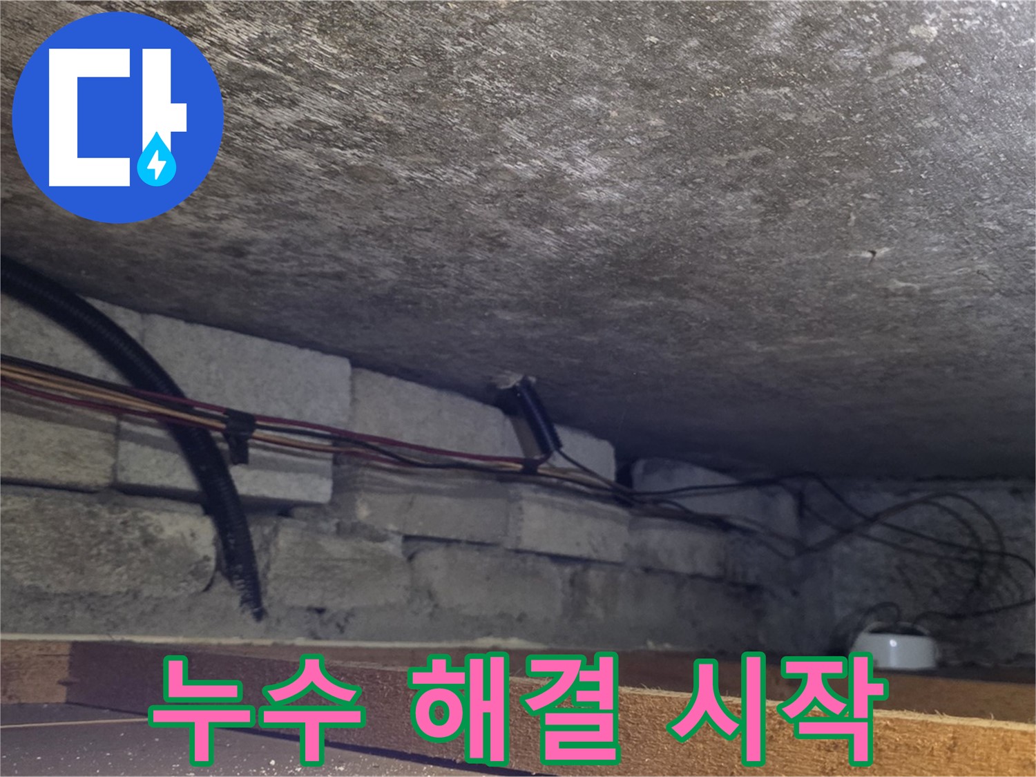 처인구 포곡읍 원일아파트 누수 해결 시작 - 배관 상태 점검