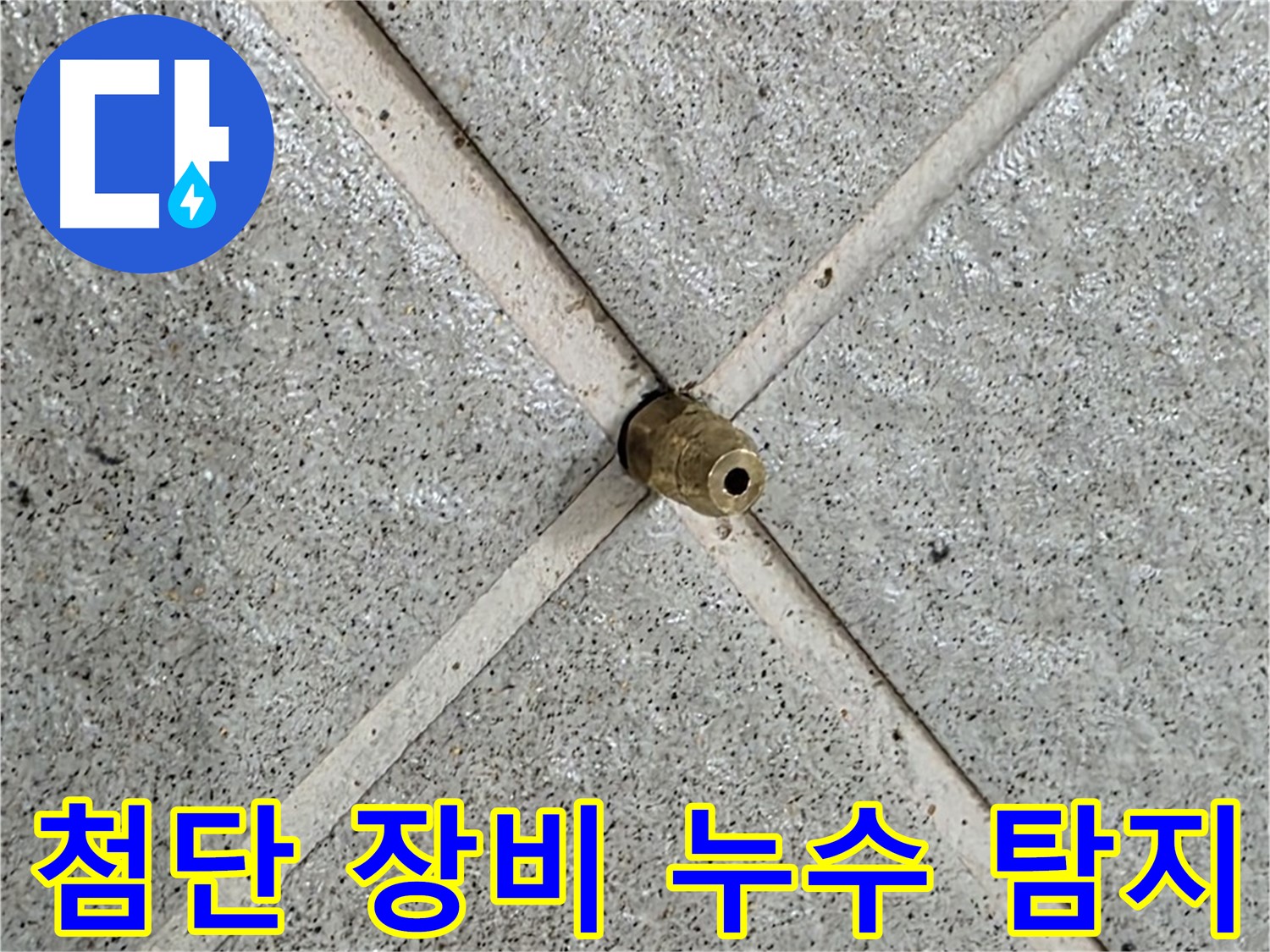 분당 운중동 산운로 누수 - 첨단 장비로 숨은 누수 지점 탐지 중