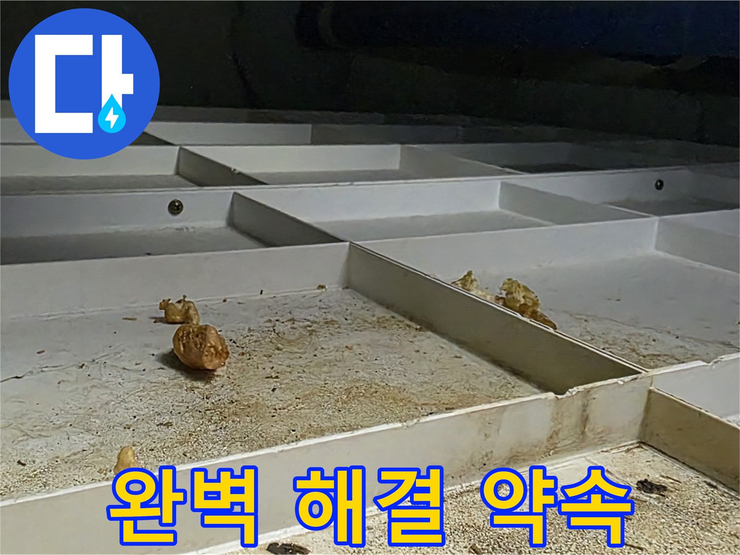 완벽 해결 약속 - 누수 완벽 해결 약속