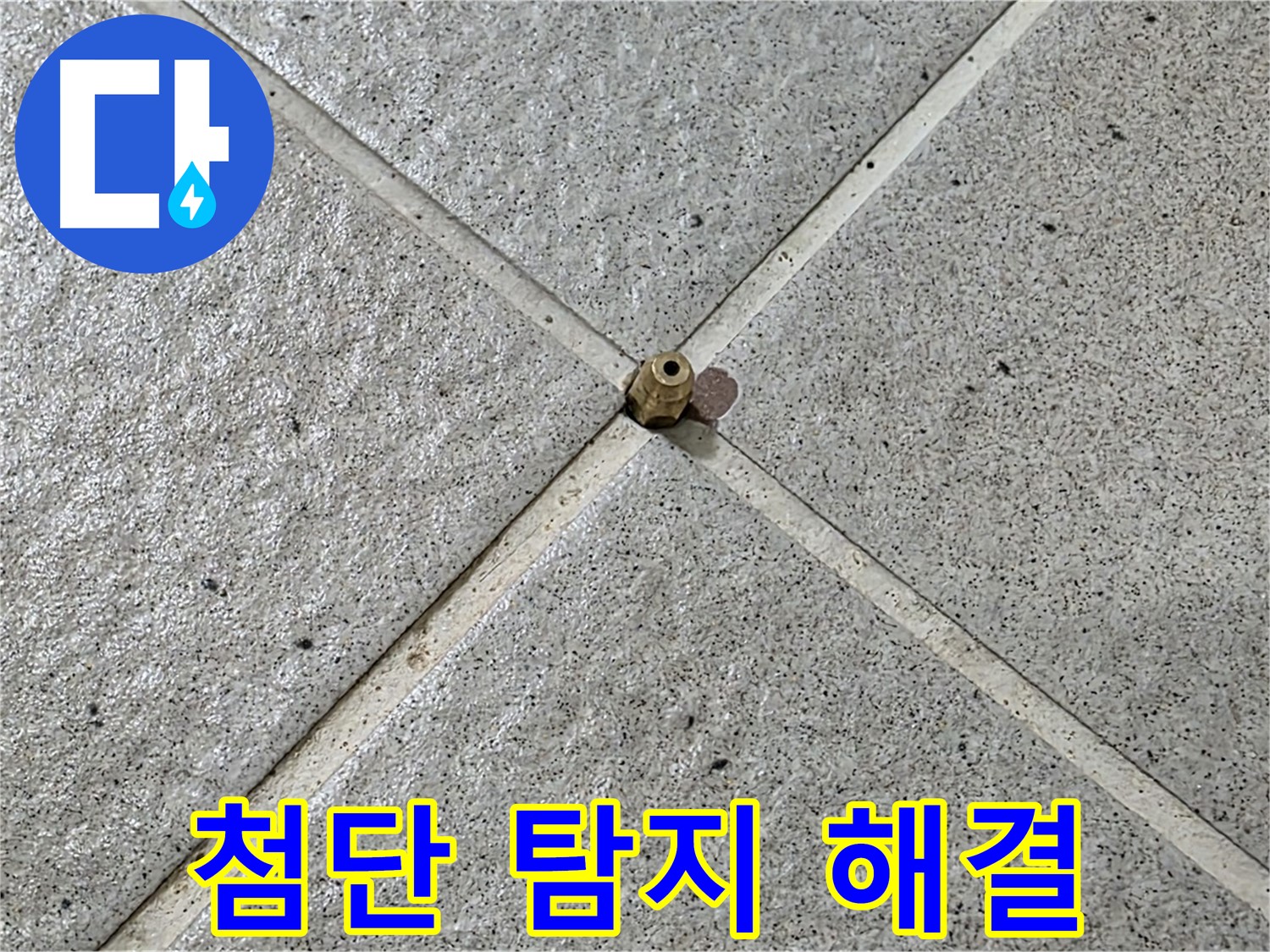 첨단 장비로 정확한 누수 위치 파악 - 분당구 운중동 누수 해결!