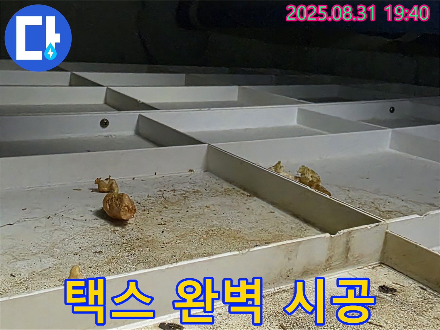 분당 구미동 누수 - 천장 택스 완벽 시공으로 누수 문제 해결