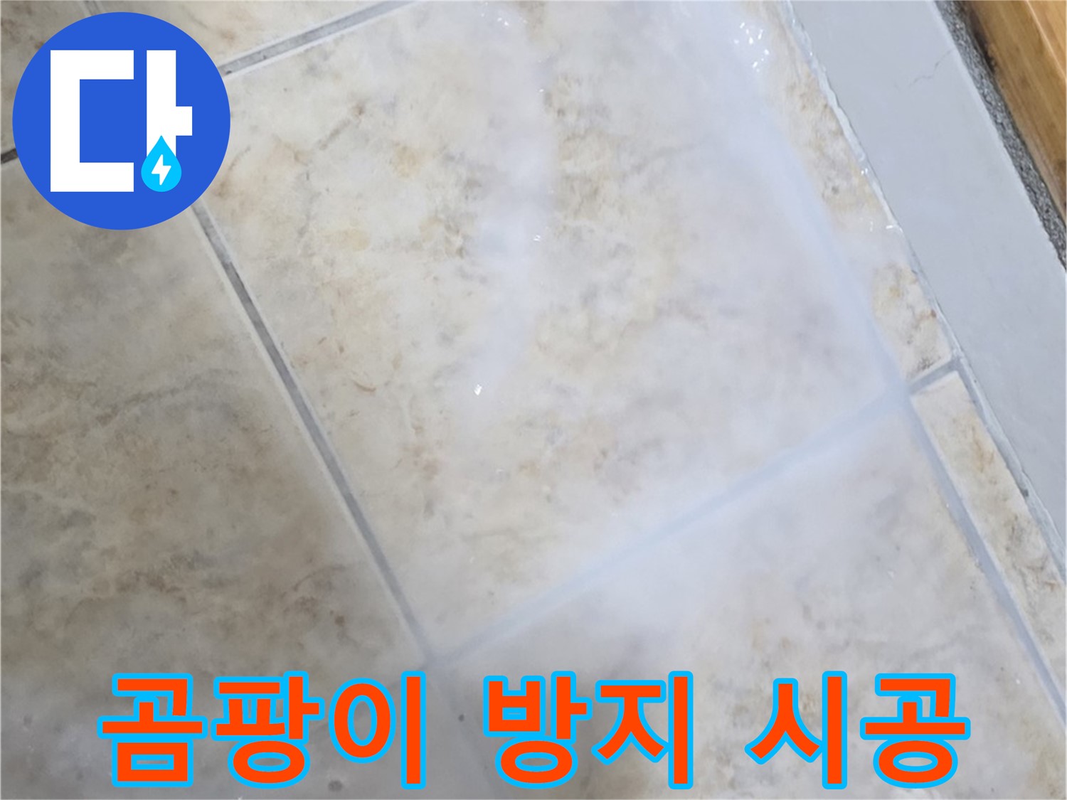 타일 누수 해결 - 곰팡이 방지 프리미엄 시공 - 완벽하게!