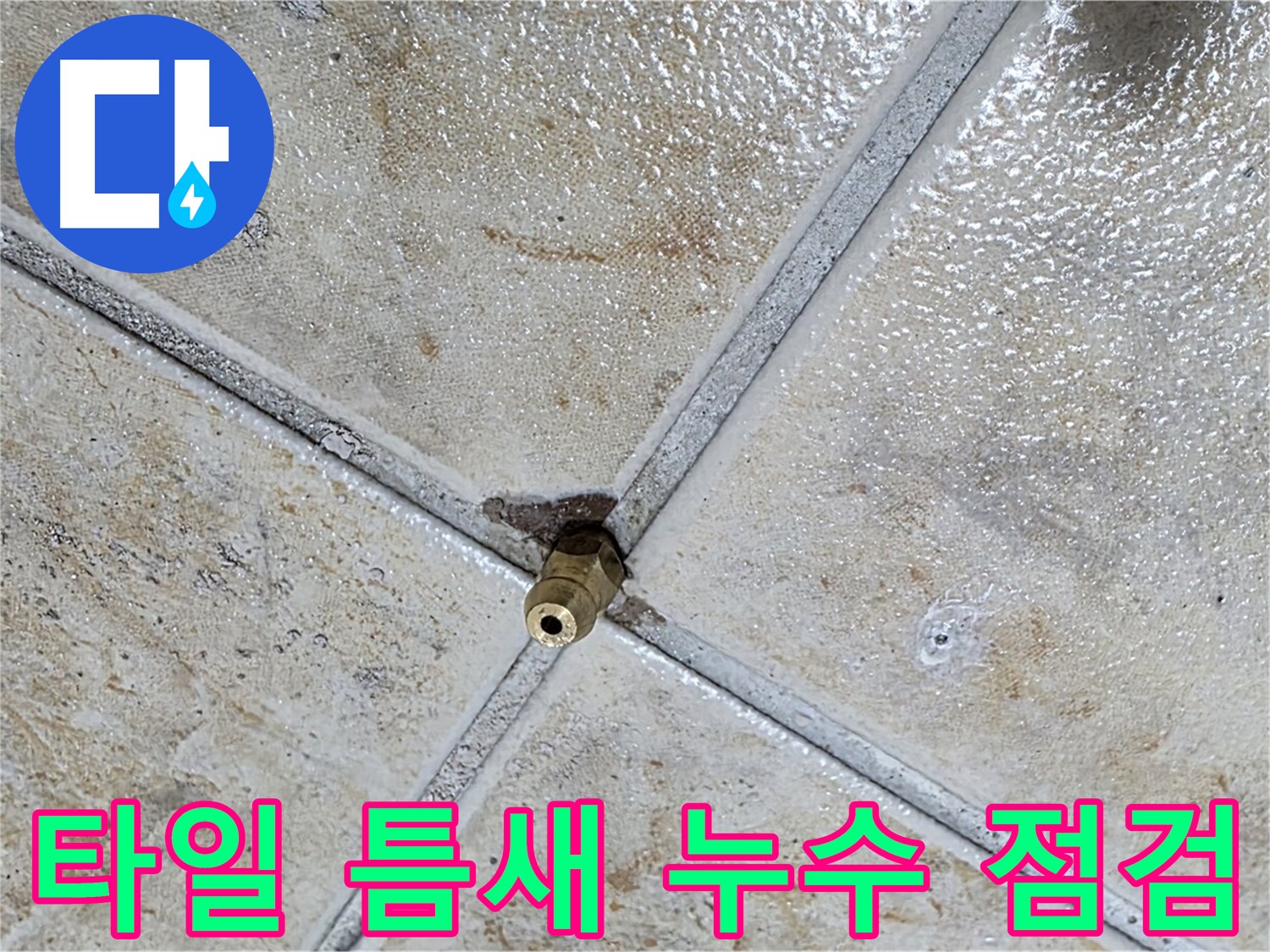 타일 틈새 누수 점검 - 꼼꼼한 진단으로 문제 해결