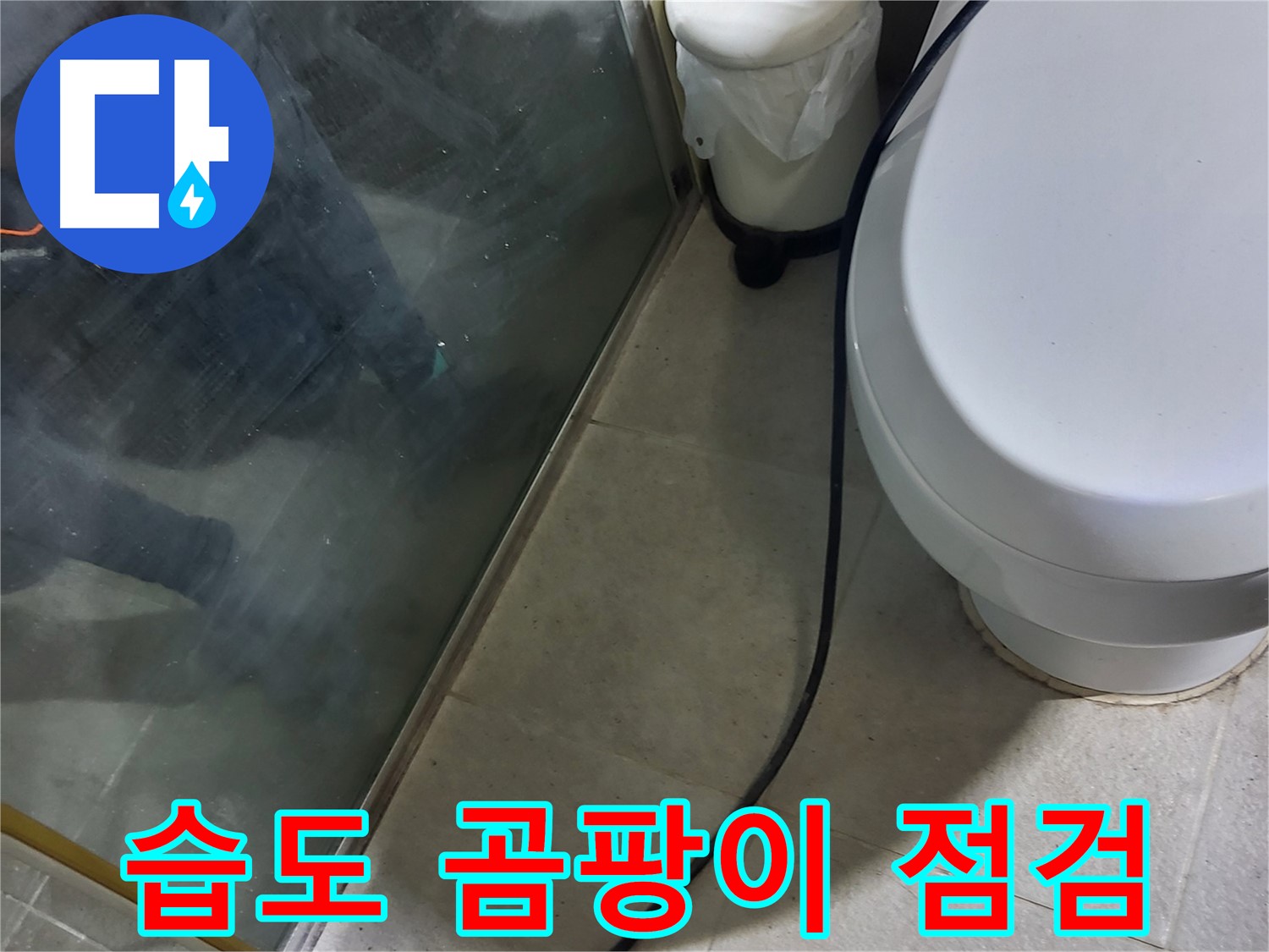 분당구 샤워부스 누수 - 배수 펌프 주변 습도 높음으로 인한 곰팡이 발생 점검
