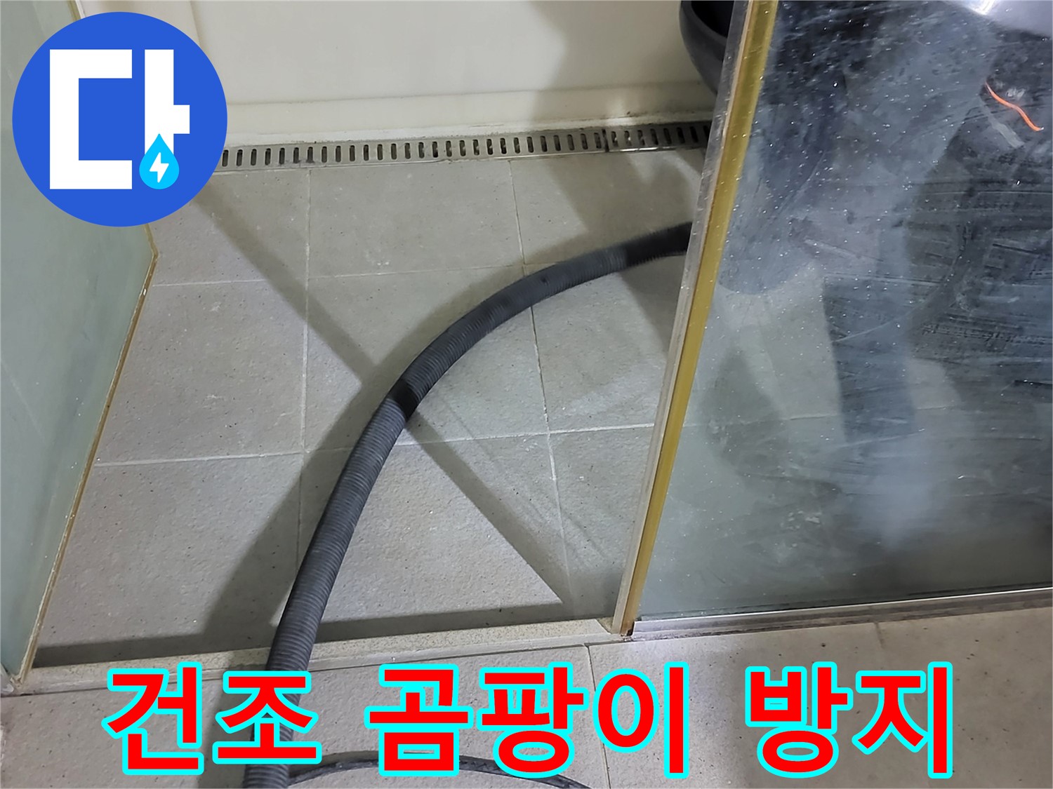 샤워부스 스팀 청소 후 건조 - 곰팡이 걱정 없이 깨끗한 욕실을 유지하세요.