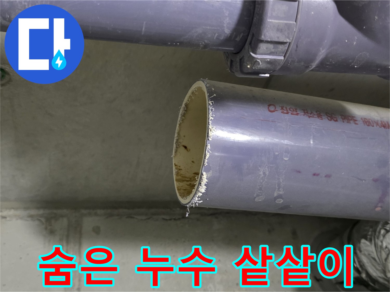 성남 누수 현장 - 첨단 누수 탐지 장비를 사용하여 숨어있는 누수를 탐지하는 모습 - 꼼꼼하게 찾아드립니다.