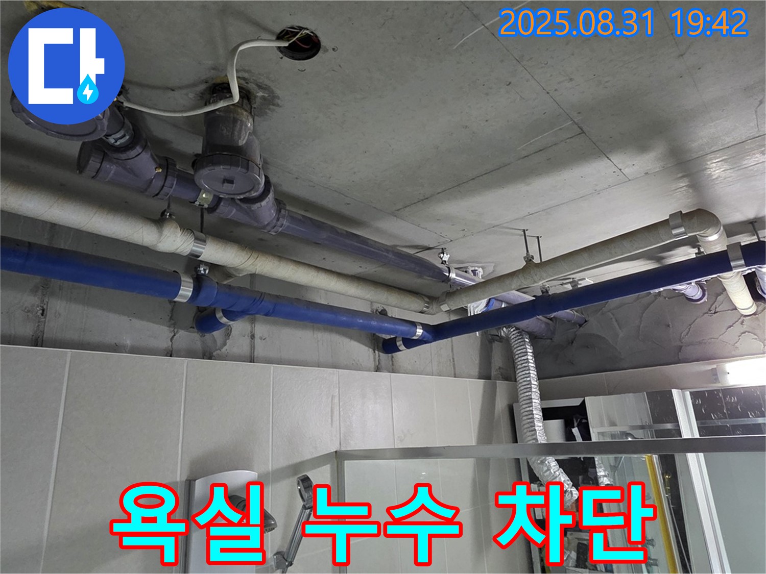 성남 분당 운중동 산운마을 욕실 누수 - 완벽한 차단 시공으로 쾌적한 욕실 환경을 만들어 드립니다.