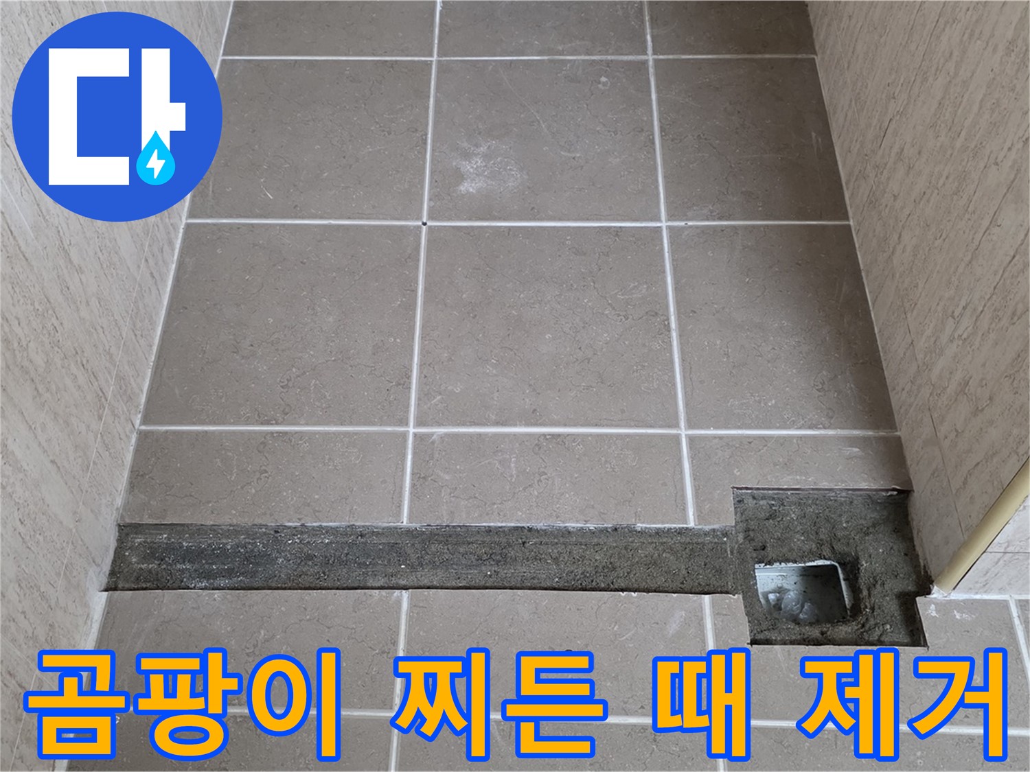 곰팡이와 찌든 때 깨끗하게 제거 - 완벽 시공을 위한 준비