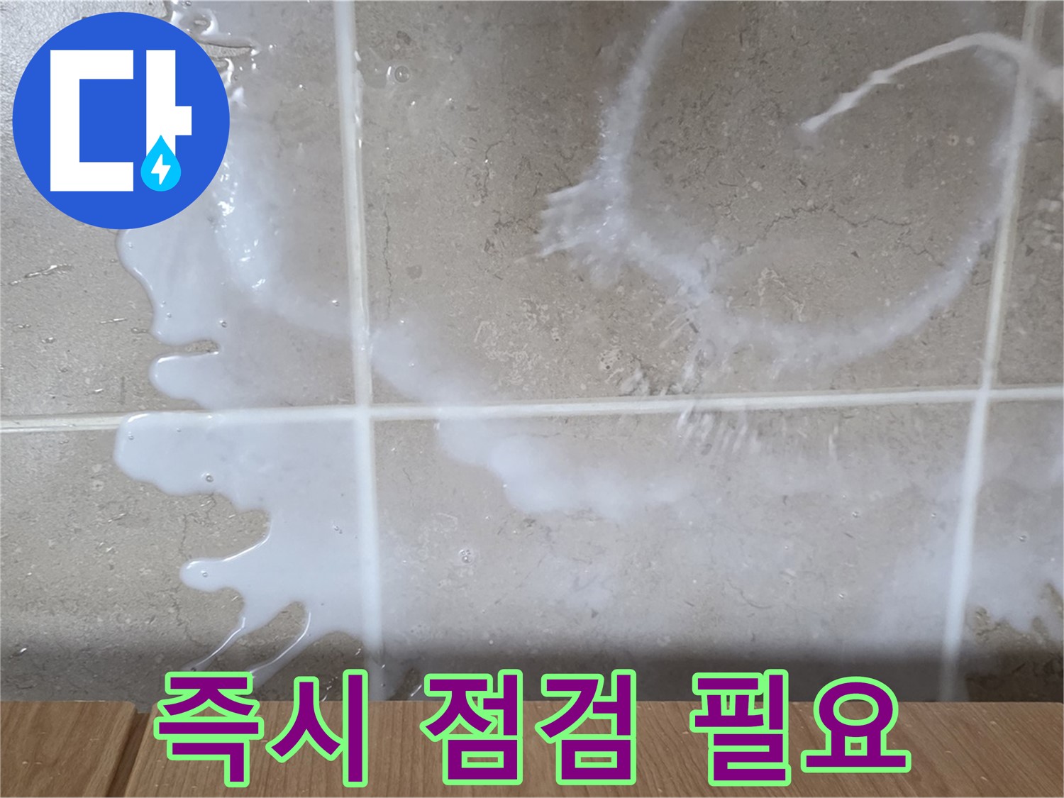 싱크대 - 우유 냄새 - 즉시 점검 필요 - 벌레 주의 - 환기 필수