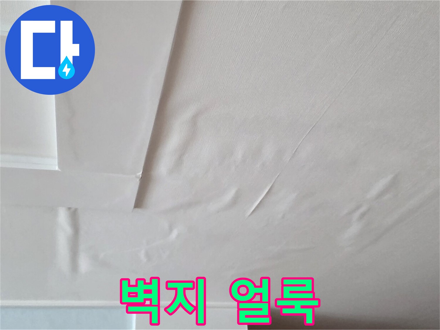 포천 일동 아파트 천장 누수 - 벽지 얼룩과 곰팡이 발생 가능성