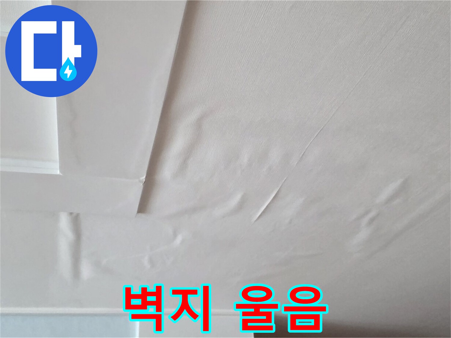 포천 일동 아파트 천장 누수 - 벽지 울음과 곰팡이 - 아토피 악화