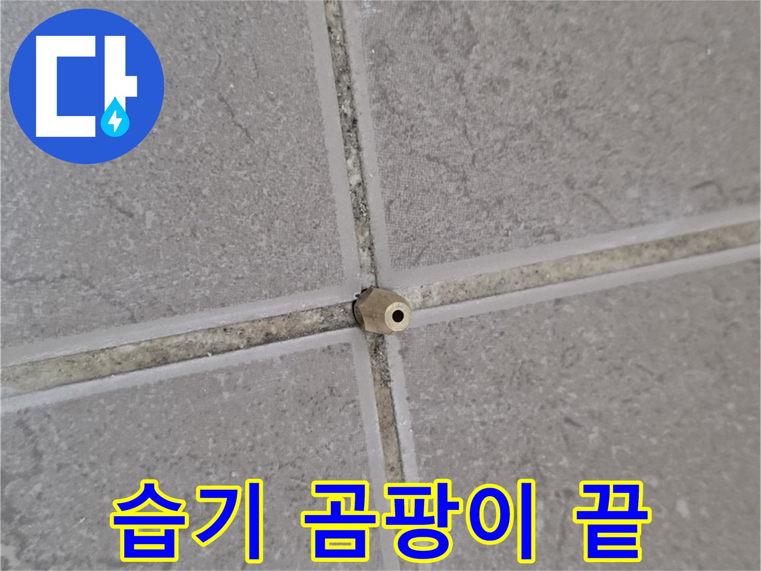 포천 일동 주입구 설치 - 타일 틈새 누수 완벽 차단, 이제 습기와 곰팡이 걱정 끝!