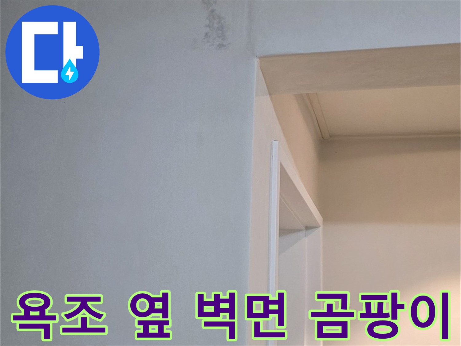포천시 일동면 기산베스트빌 아파트 욕조 옆 벽면 곰팡이 - 건강 위협 및 곰팡이 제거