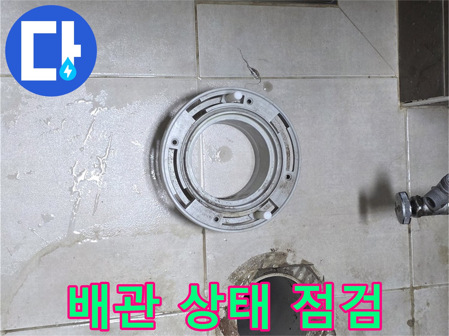 양주 옥정 율정마을 아파트 변기 하수구 - 배관 상태 꼼꼼하게 점검 및 진단