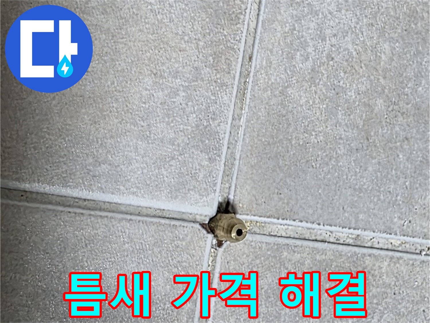 양주 옥정동 율정마을 아파트 누수 - 타일 틈새 누수, 합리적인 가격으로 완벽하게 해결해 드립니다!
