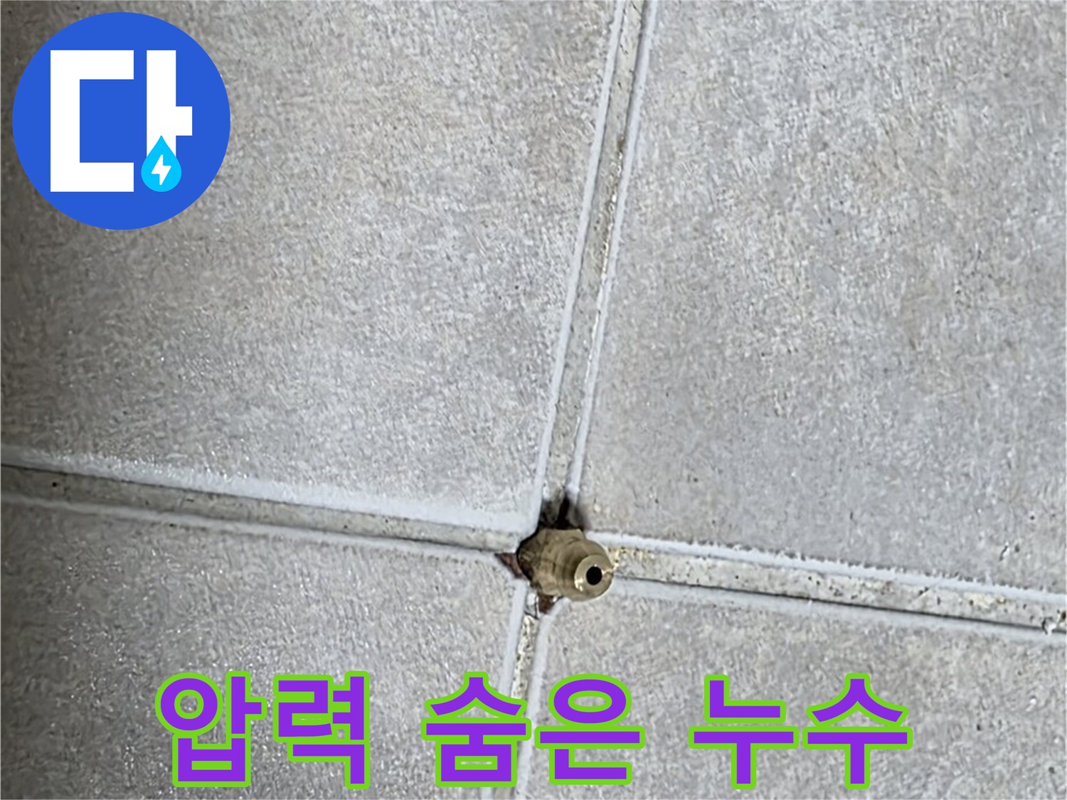 옥정 율정마을 아파트 누수 - 압력 검사를 통해 숨은 누수까지 완벽하게 찾아 해결합니다.