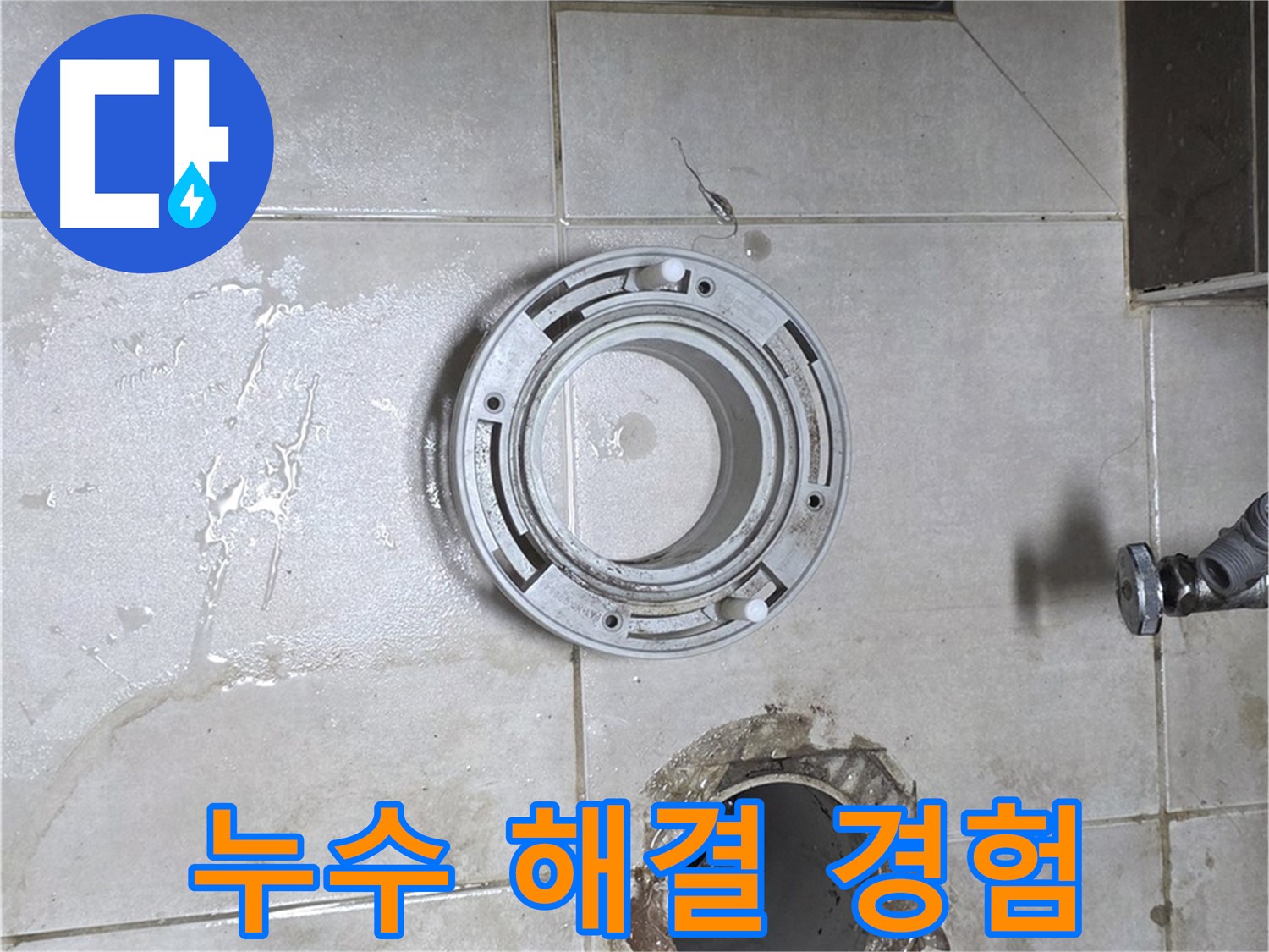 옥정동 율정마을 아파트 변기 하수구 누수 - 다양한 누수 문제 해결 경험 보유