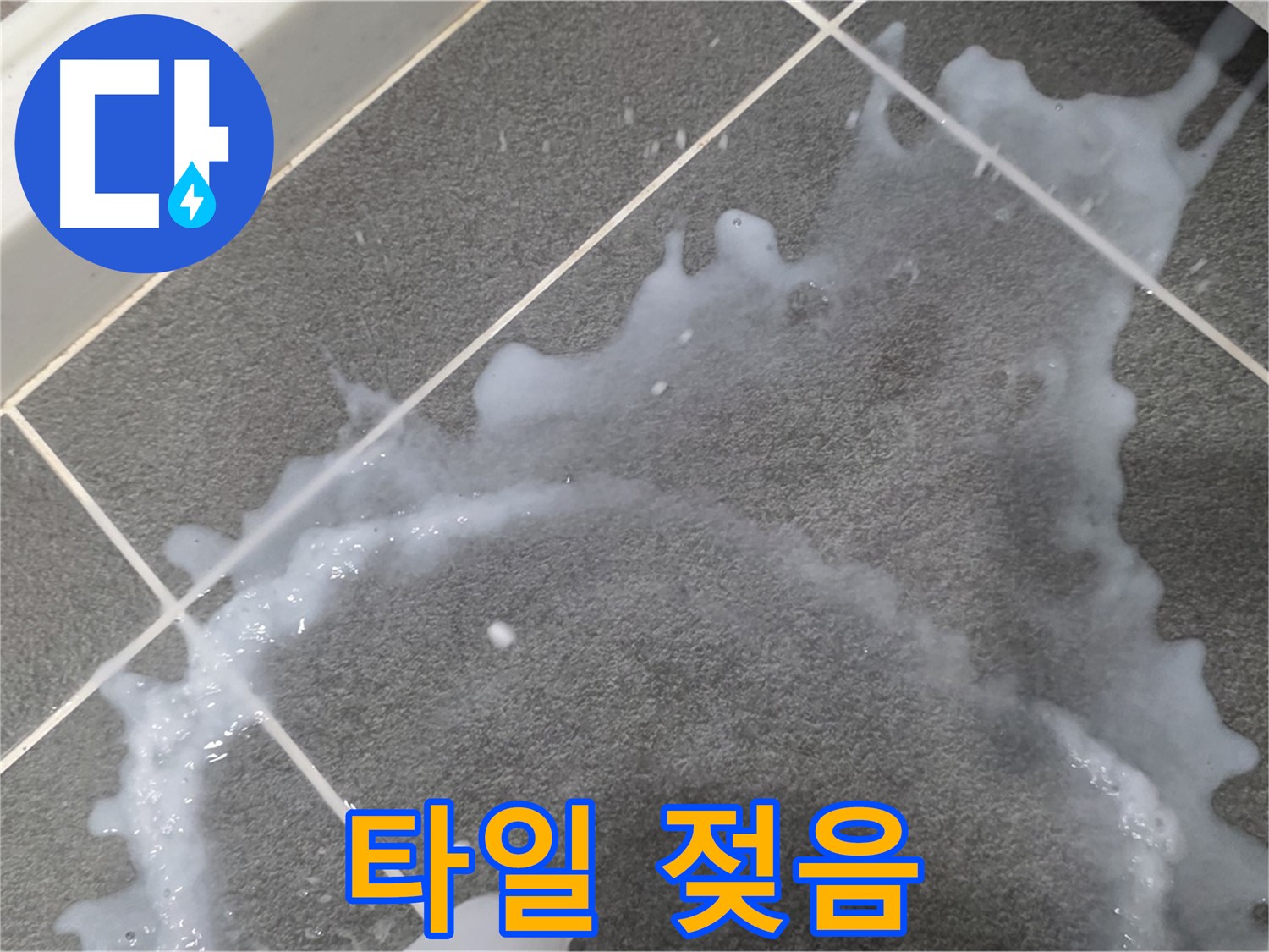 파주시 동패동 운정어반프라임 1201동 아파트 타일 젖음 - 누수탐지 전문 업체가 누수 진단과 꼼꼼한 시공으로 문제 해결