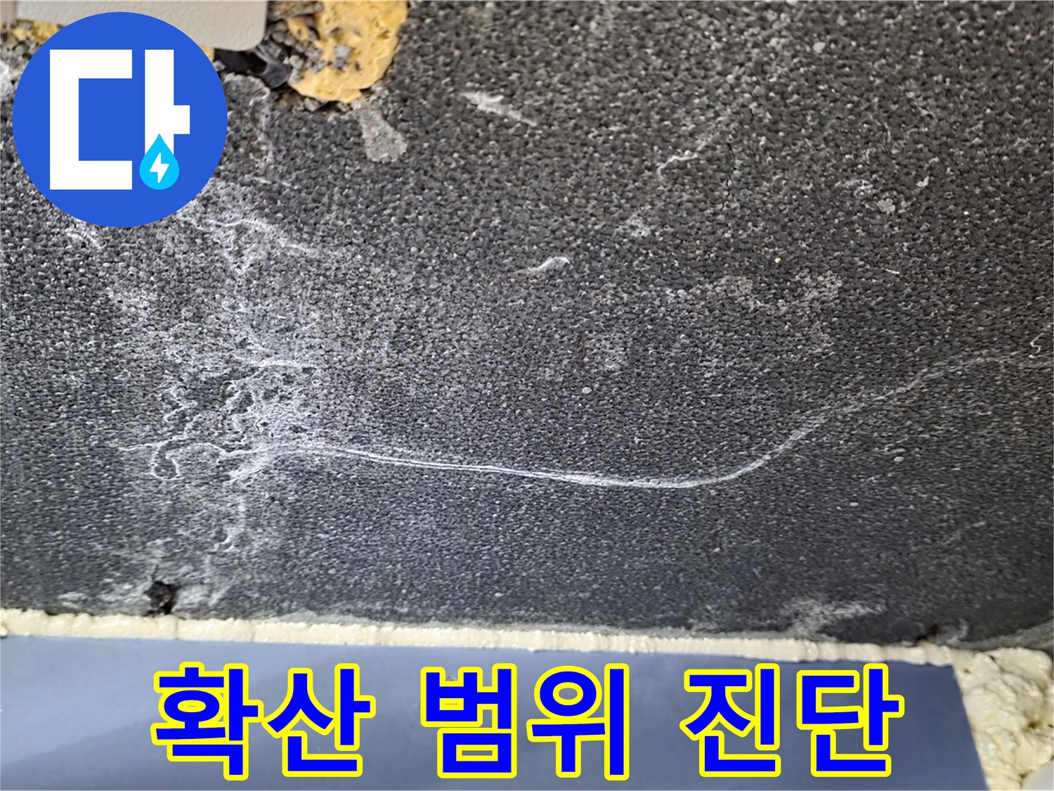 파주시 동패동 운정어반프라임 천장 누수 - 균열 확산 범위 면밀 진단