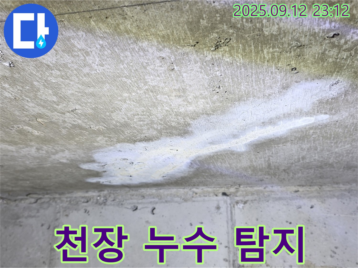 중계동 현대5차 아파트 천장 누수 - 정밀 누수 탐지