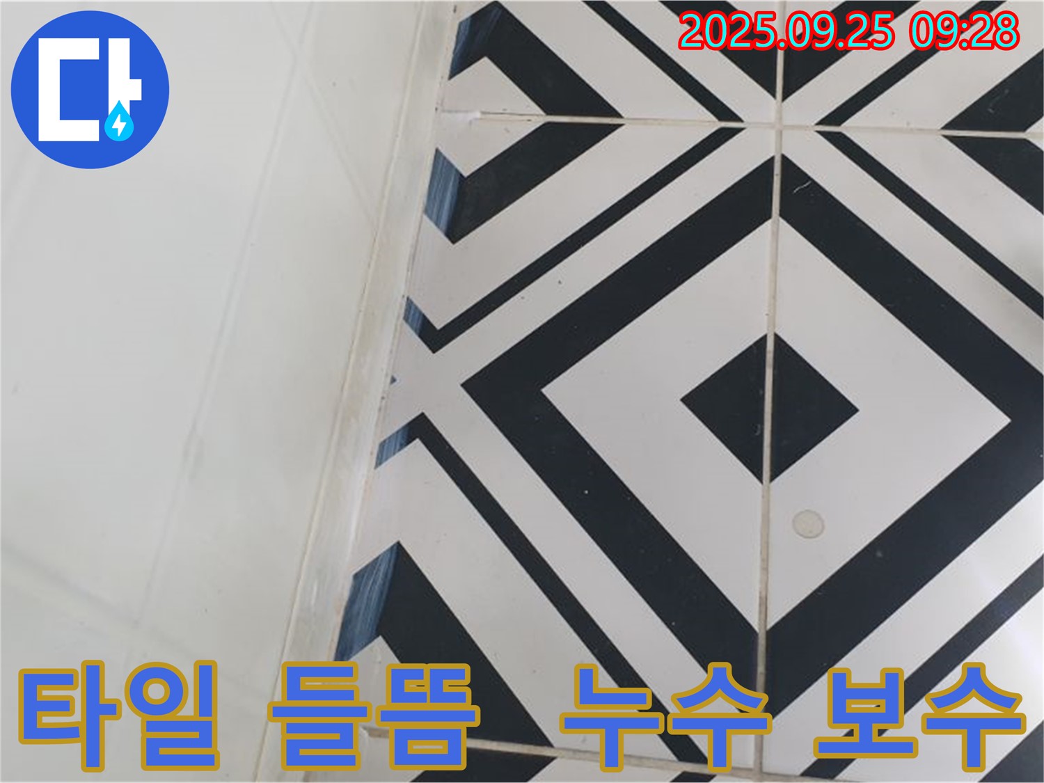 양주시 백석읍 오산리에서 타일 들뜸으로 인한 누수 문제를 해결하는 과정을 보여줍니다. 들뜬 타일을 제거하고, 방수 처리를 꼼꼼히 하여 누수를 완벽하게 차단했습니다.