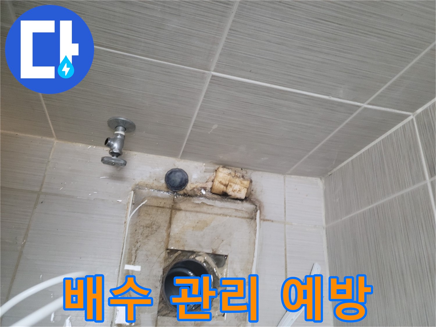 동두천시 중앙동 신창비바패밀리 - 배수 관리로 누수 및 악취 방지