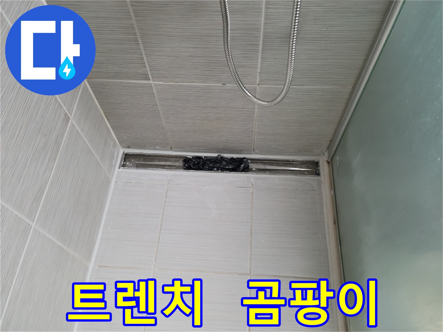 샤워부스 트렌치 - 곰팡이, 빌런처럼 나타났다?!