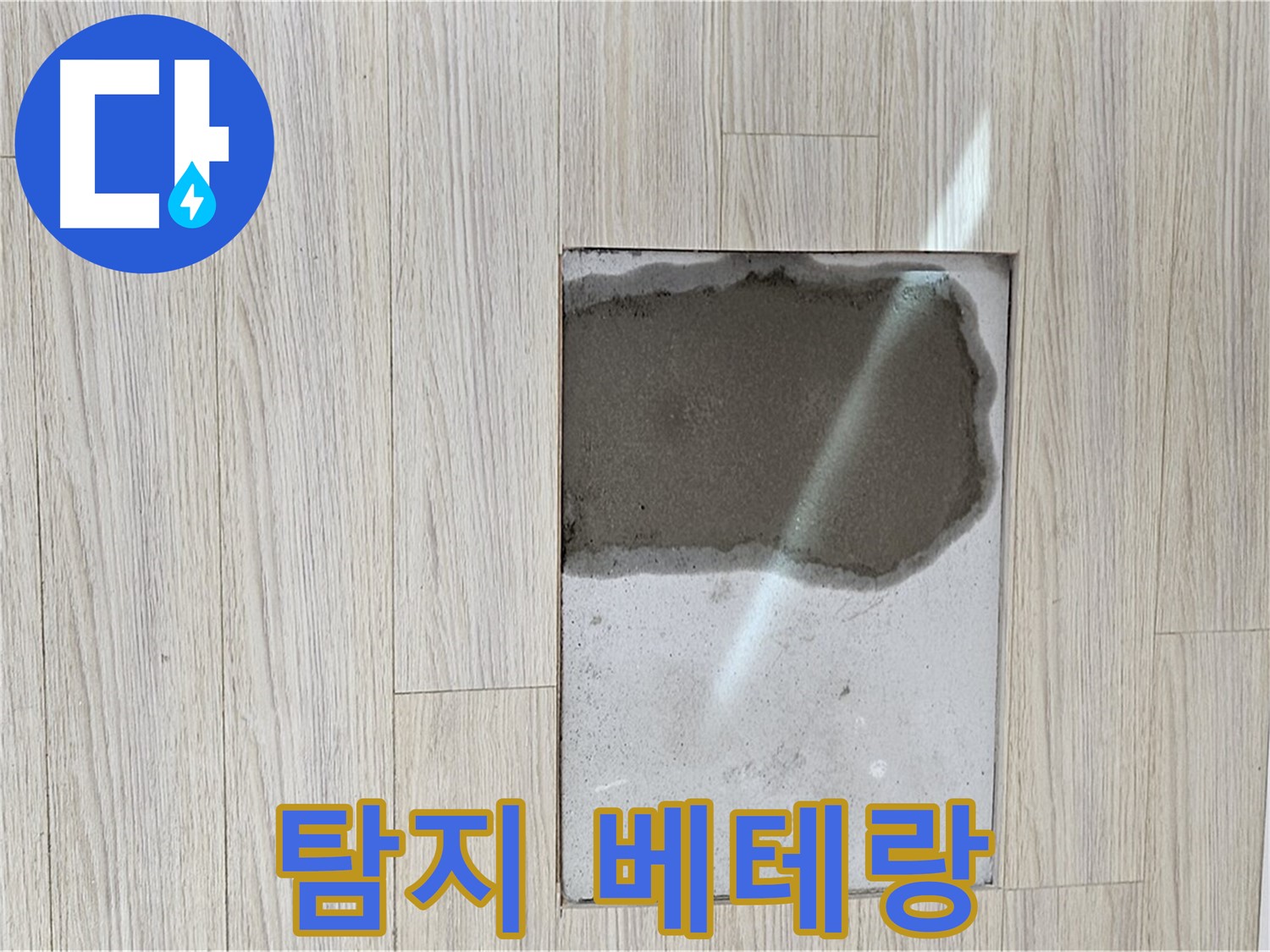 도봉구 현대시티 장판 누수 - 누수탐지 베테랑 출동