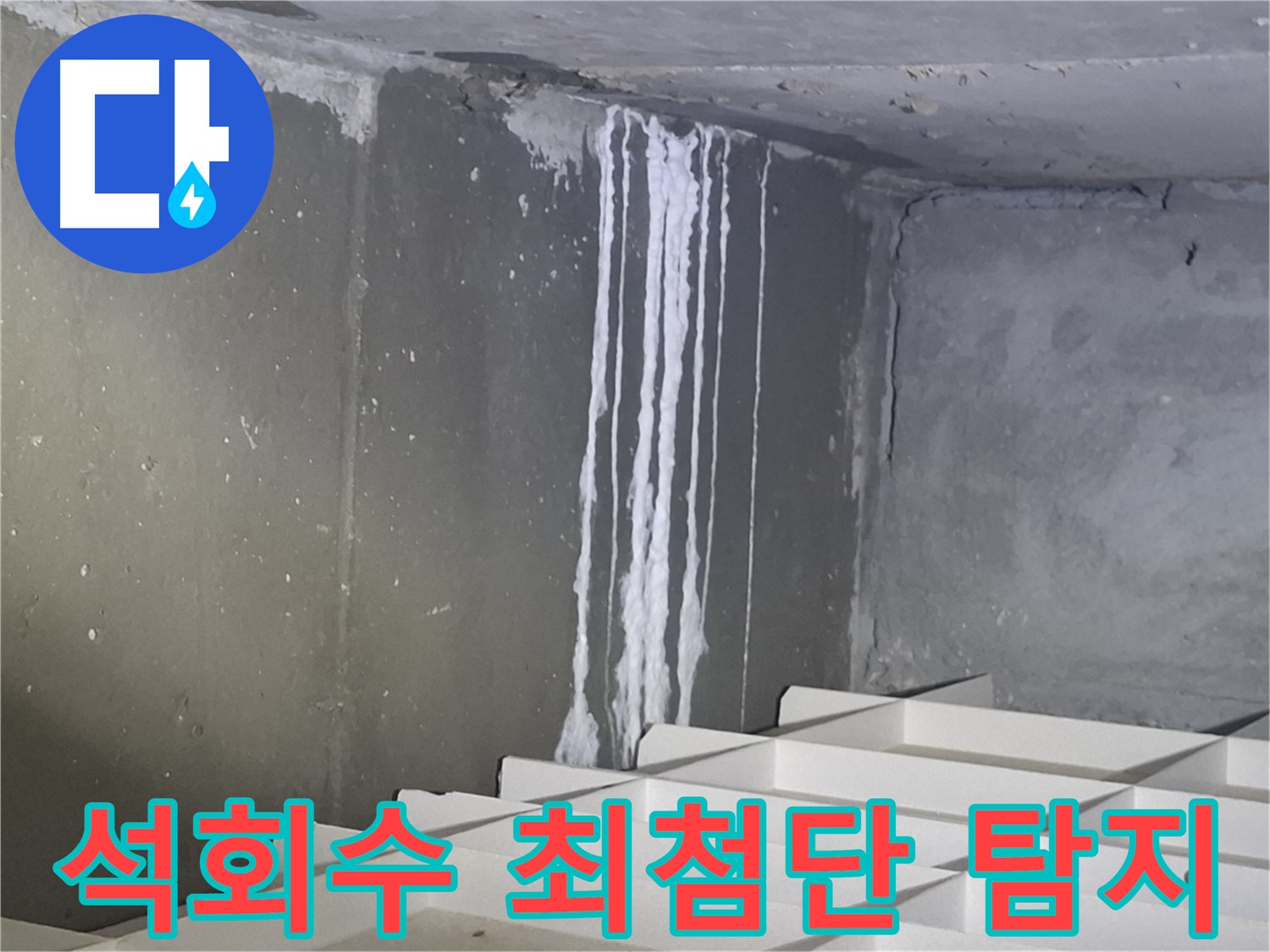 분당 봇들마을 누수 - 석회수 누수, 최첨단 장비로 정확한 누수 탐지!