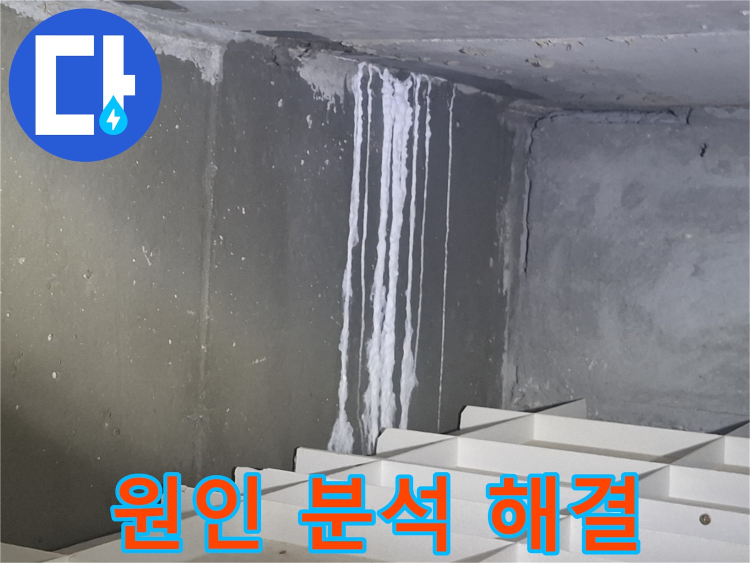 분당 봇들마을 아파트 - 석회 누수, 원인 분석부터 완벽 해결까지 책임집니다