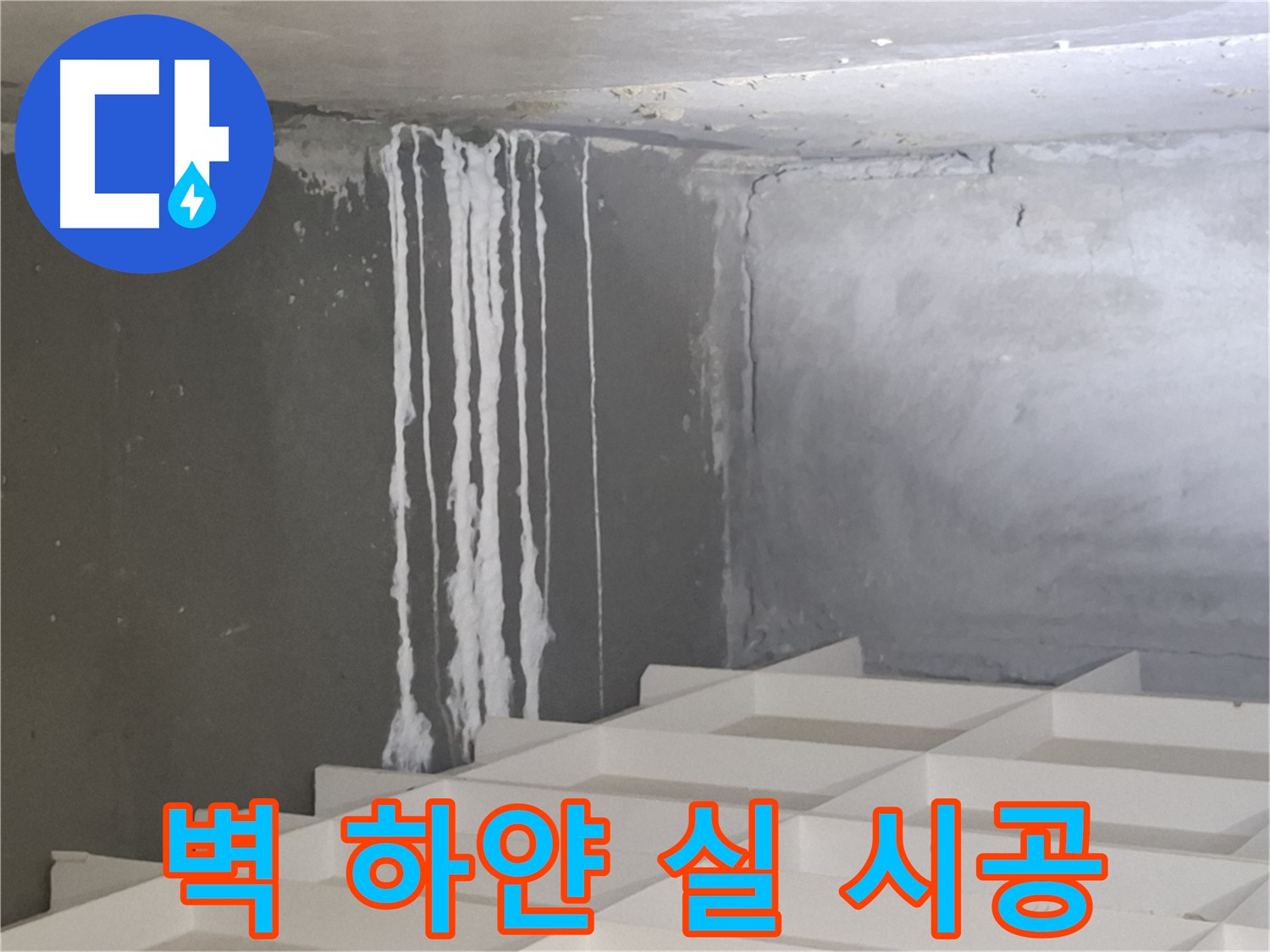 삼평동 아파트 누수 - 벽에 맺힌 하얀 실 문제, 재발 방지를 위한 완벽 시공 노하우 공개