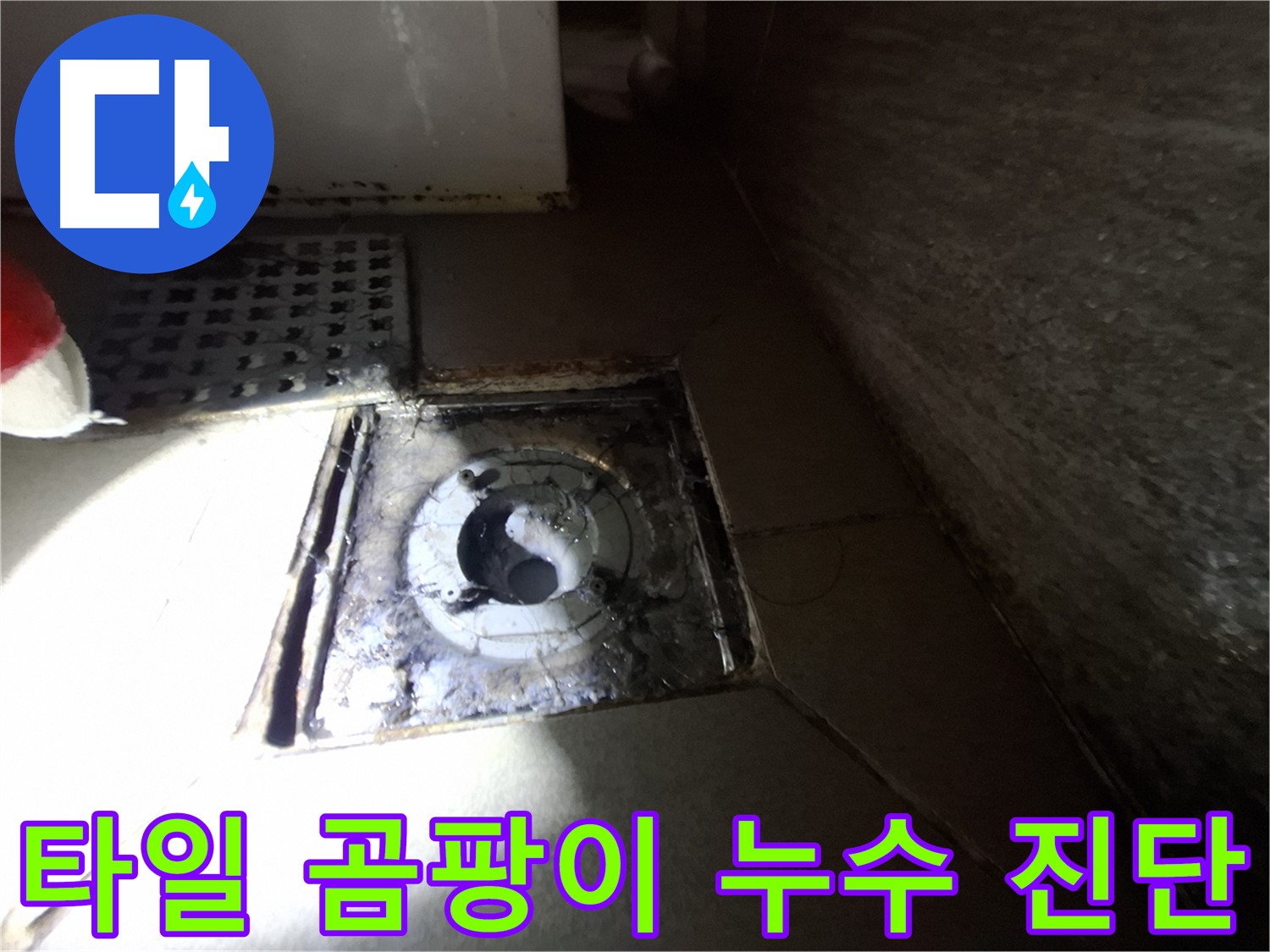 성남 봇들마을 욕실 타일 틈새 곰팡이 - 누수 진단으로 원인 분석, 쾌적한 욕실 만들기