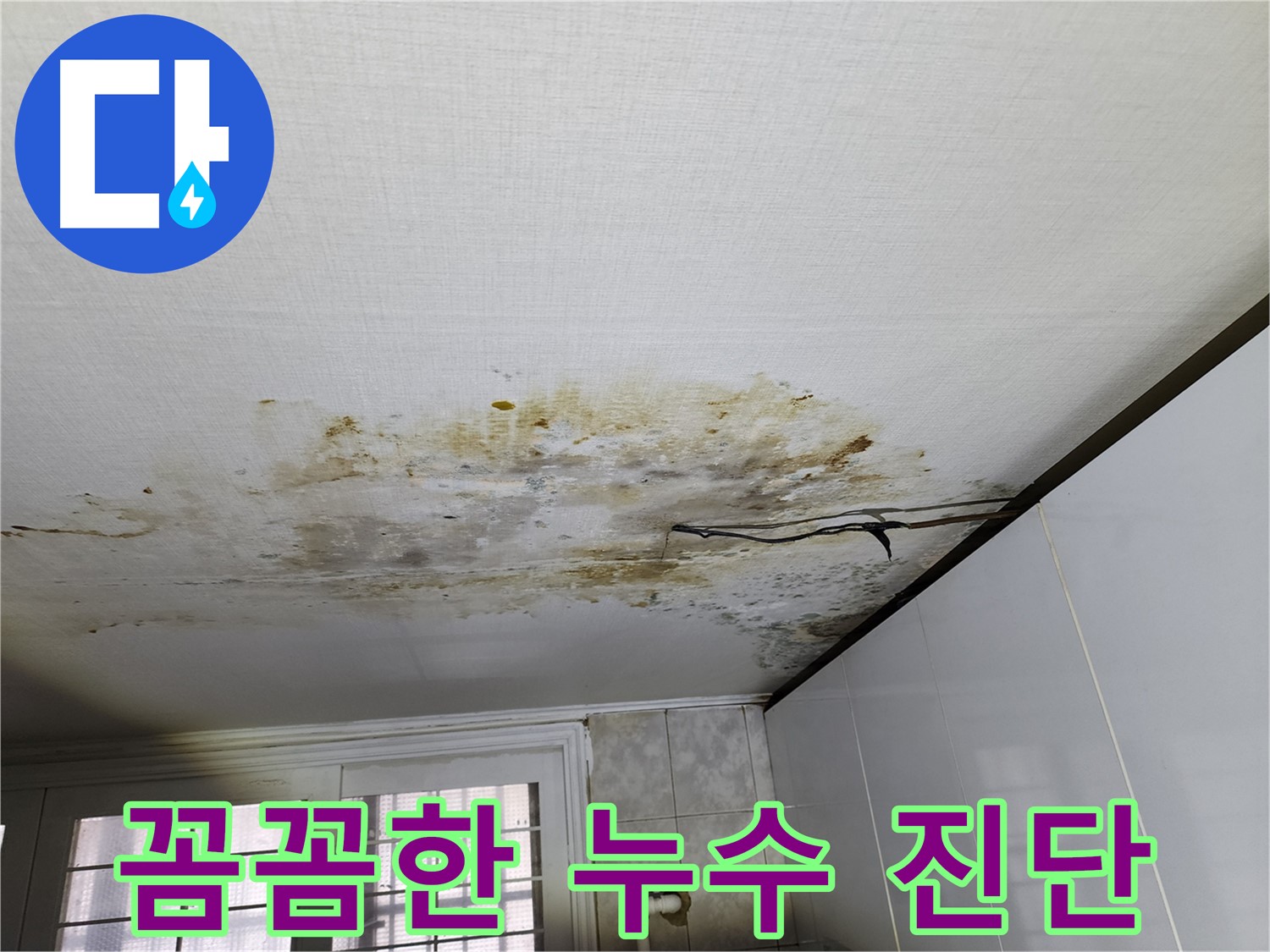 서대문구 누수 점검 - 천장 누수, 꼼꼼한 진단 필수