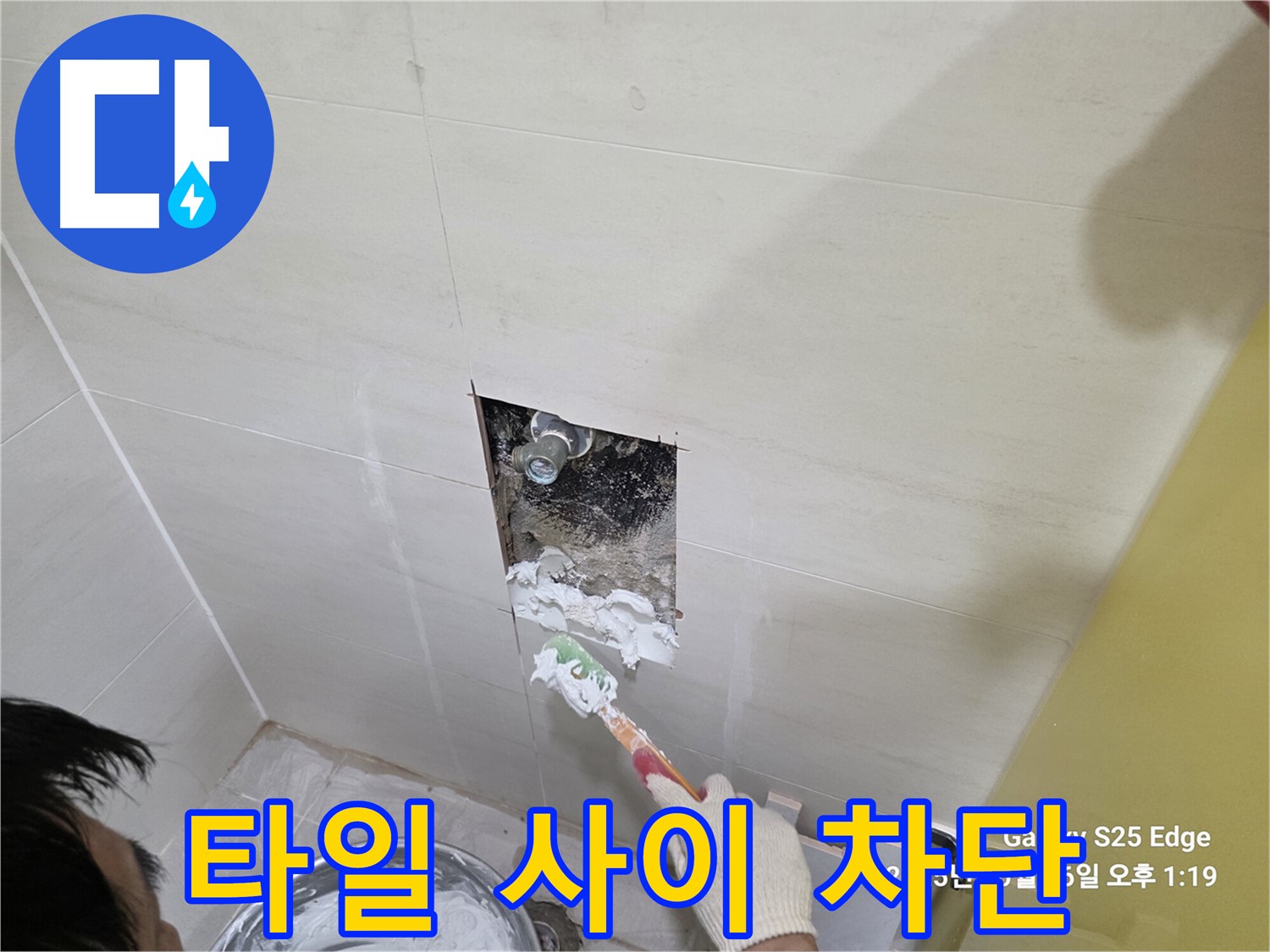 고양시 덕양구 벽제동 타일 사이 누수 완벽 차단 시공