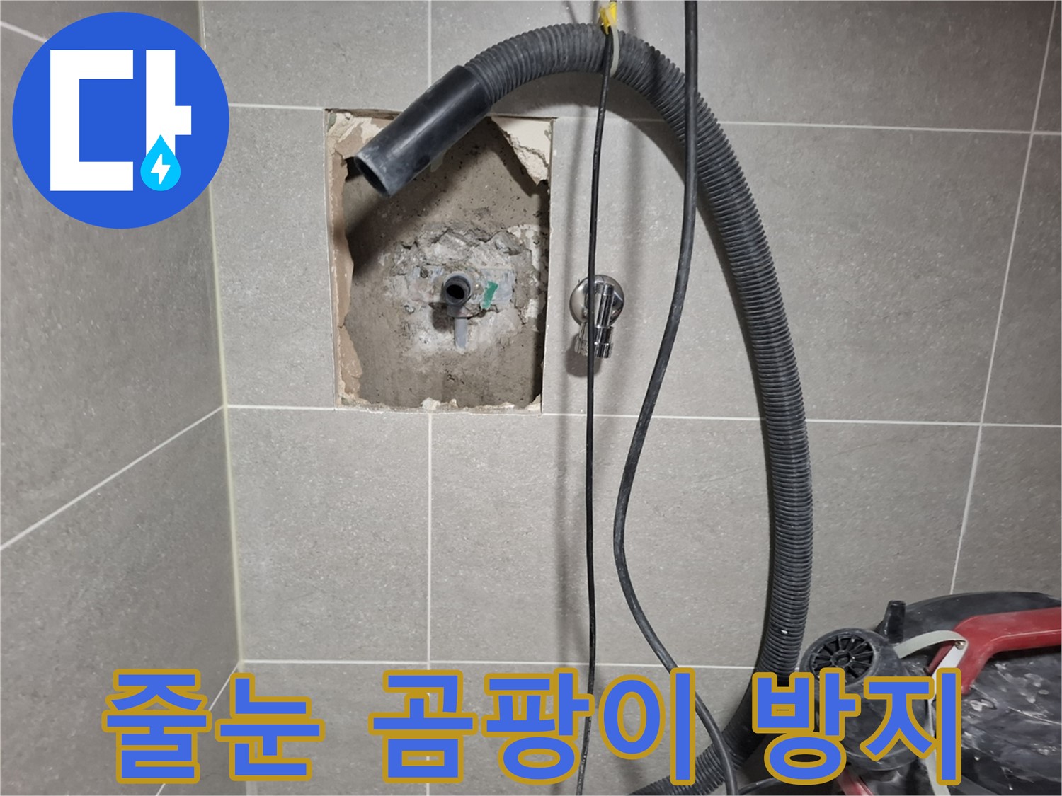 고양시 덕양구 지축동 욕실 누수 - 줄눈 시공으로 곰팡이 완벽 방지