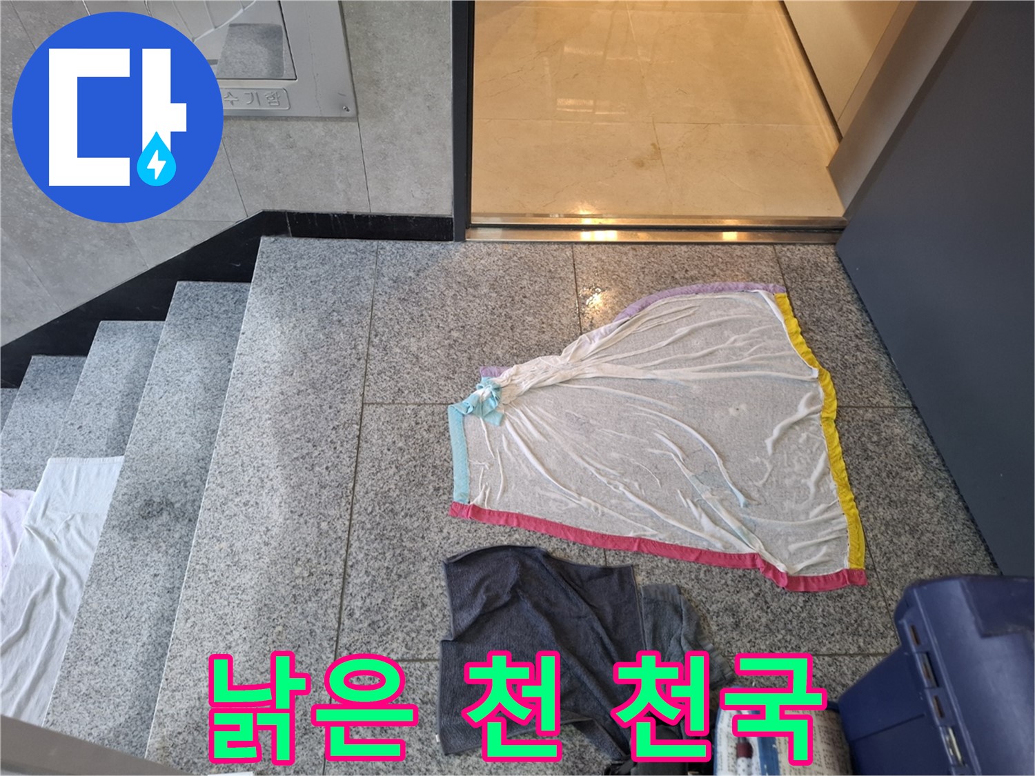 낡은 레이스 천과 검은 옷 - 곰팡이 천국 건설?