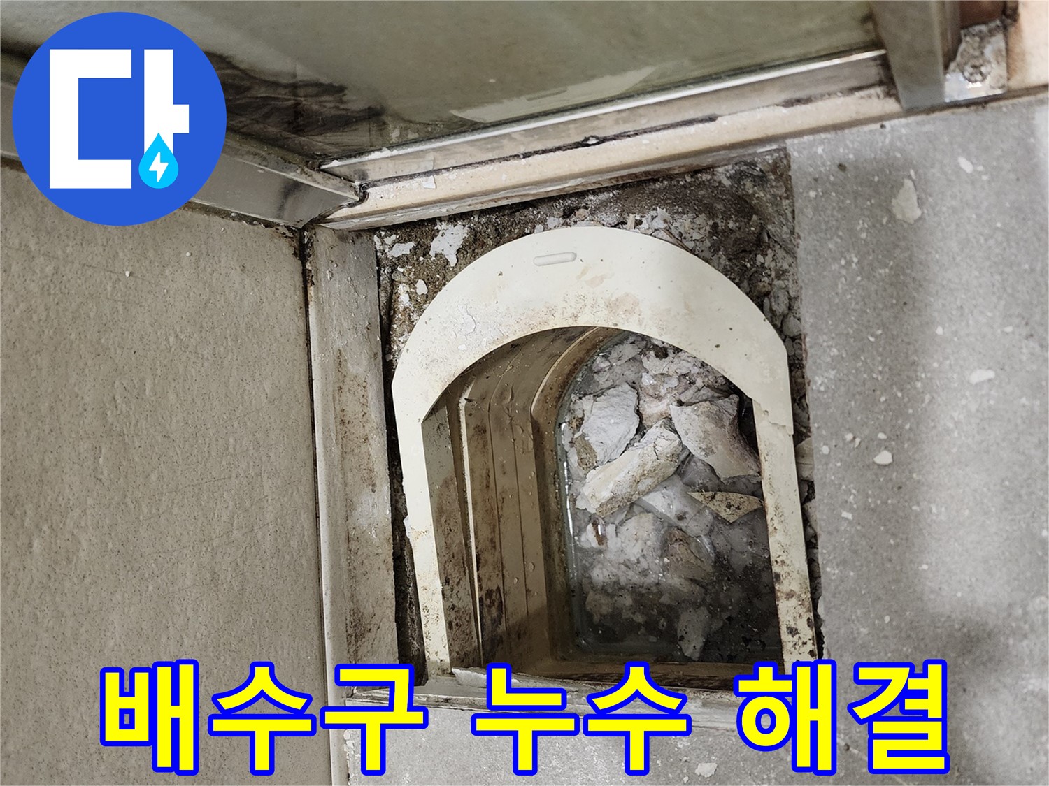 금호동 아파트 욕실 누수 - 배수구 주변 누수 문제 완벽 해결