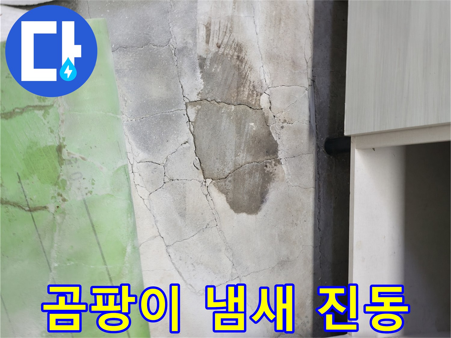 포천 신읍동 - 싱크대 하부 누수, 곰팡이 냄새가 심하게 진동