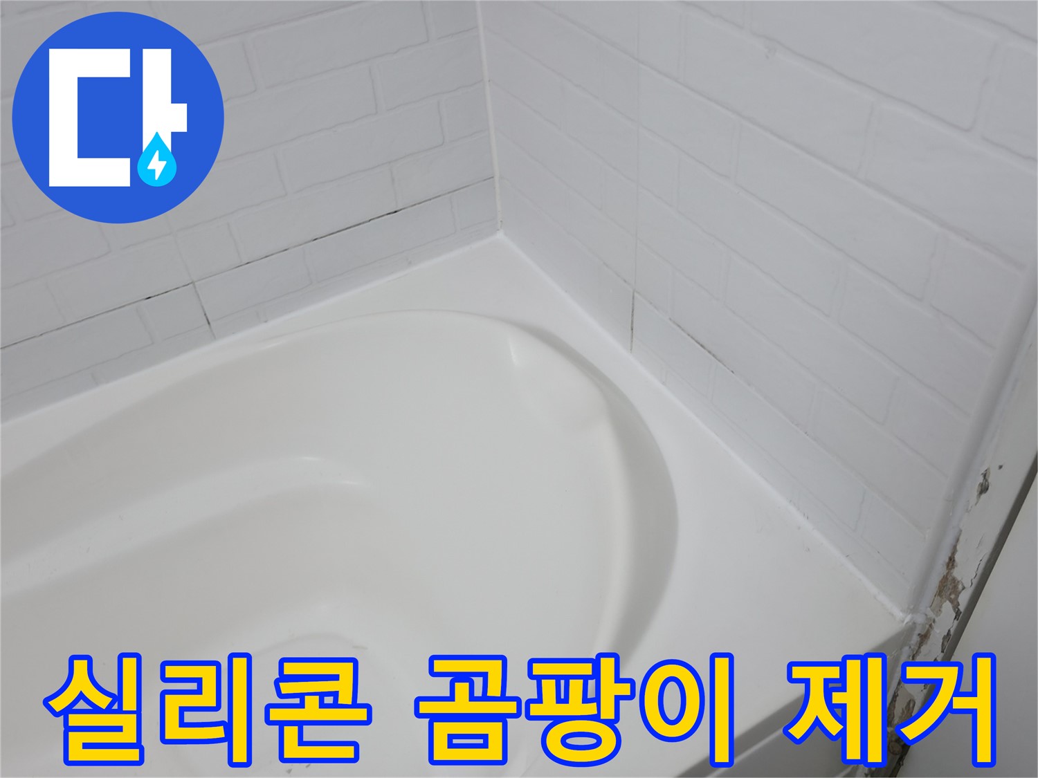 곰팡이 제거 - 깨끗한 욕실로 변신!