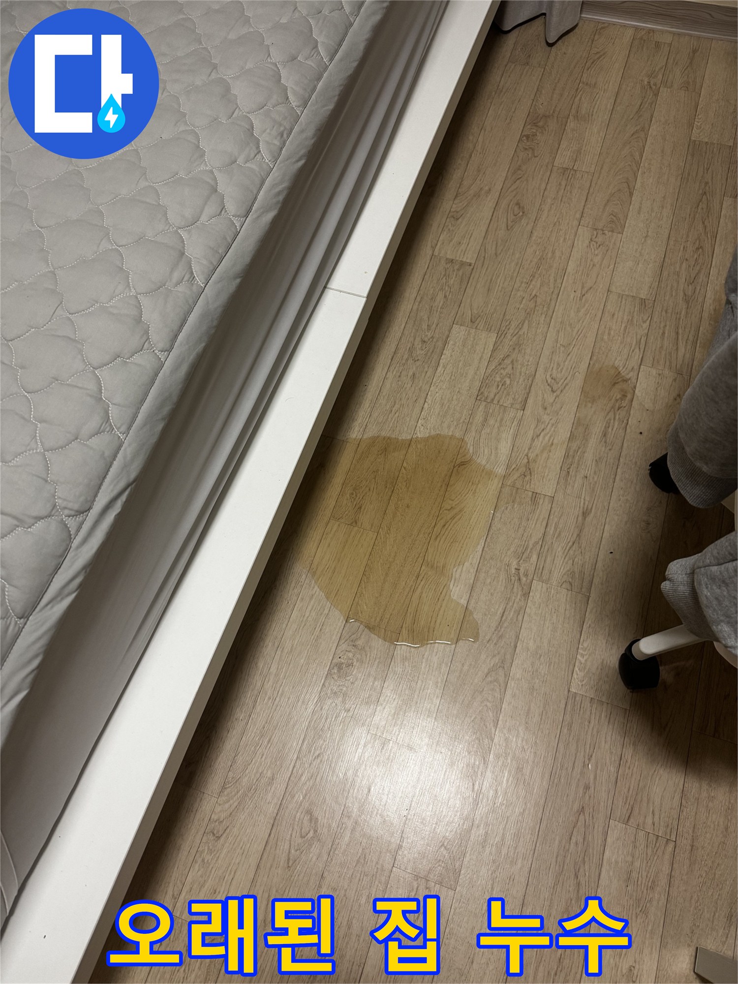 오래된 집에서 발생하는 천장 누수 - 풍부한 경험과 노하우로 해결해야 합니다.