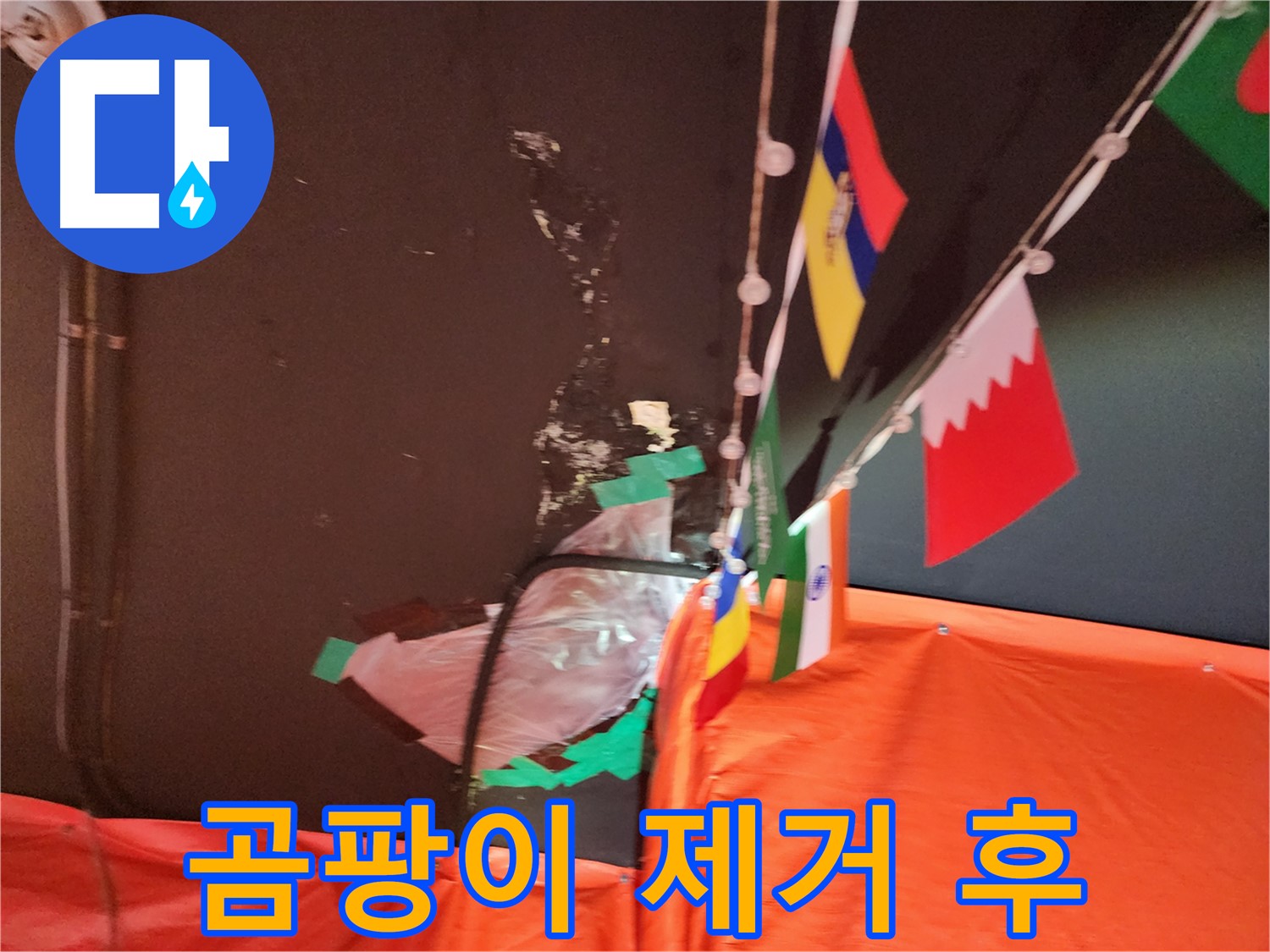 성북구 벽 누수 - 곰팡이 제거 및 누수 해결 완료