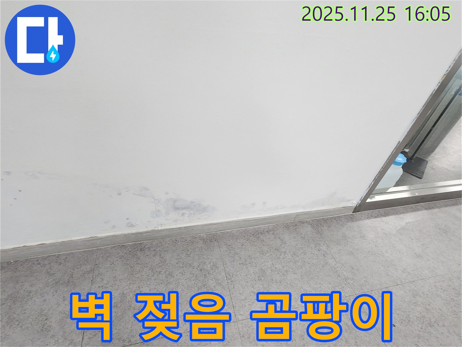 경기도 포천시 만세교리 - 젖은 벽과 곰팡이 냄새, 누수 가능성 진단