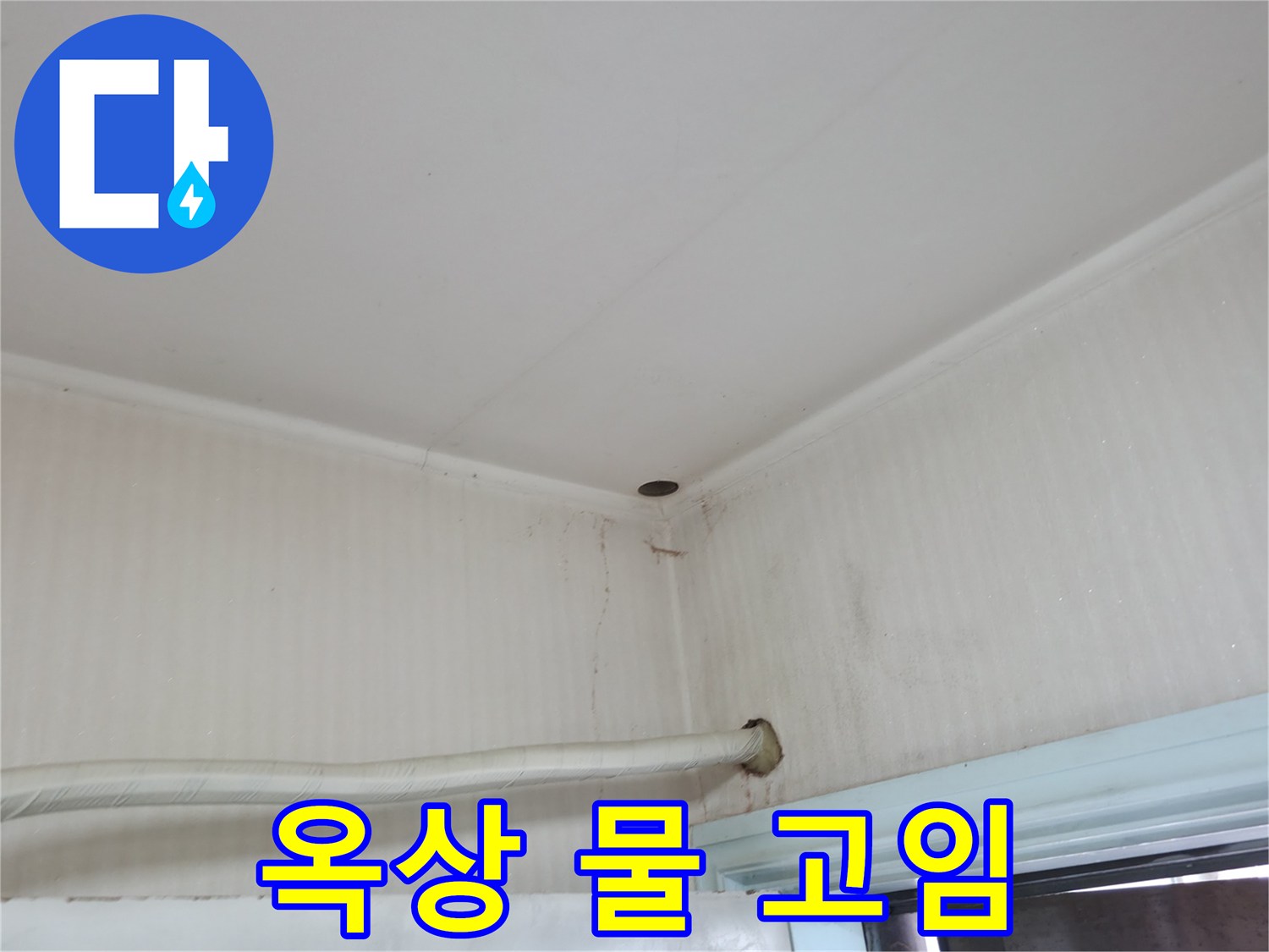 서초구 서초동 누수 - 옥상에 물이 고여 있다면 배수구 막힘 또는 방수 문제를 의심해 보세요.