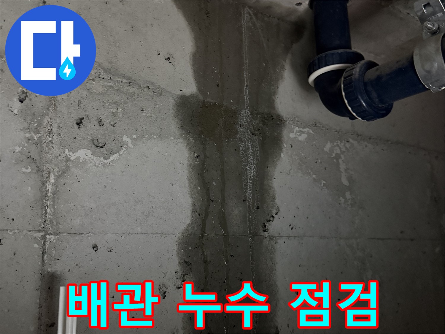 지행동 동양엔파트 아파트 누수 탐지 - 배관 누수 의심 부위 집중 점검 과정
